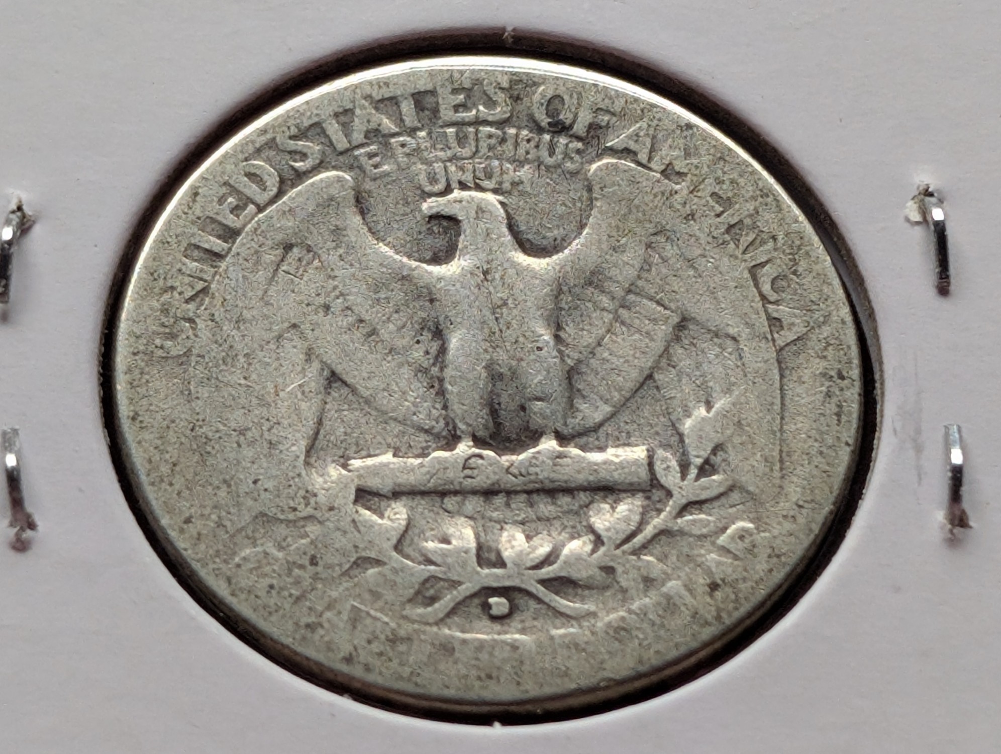 1932-D Washington 90% Silver Quarter