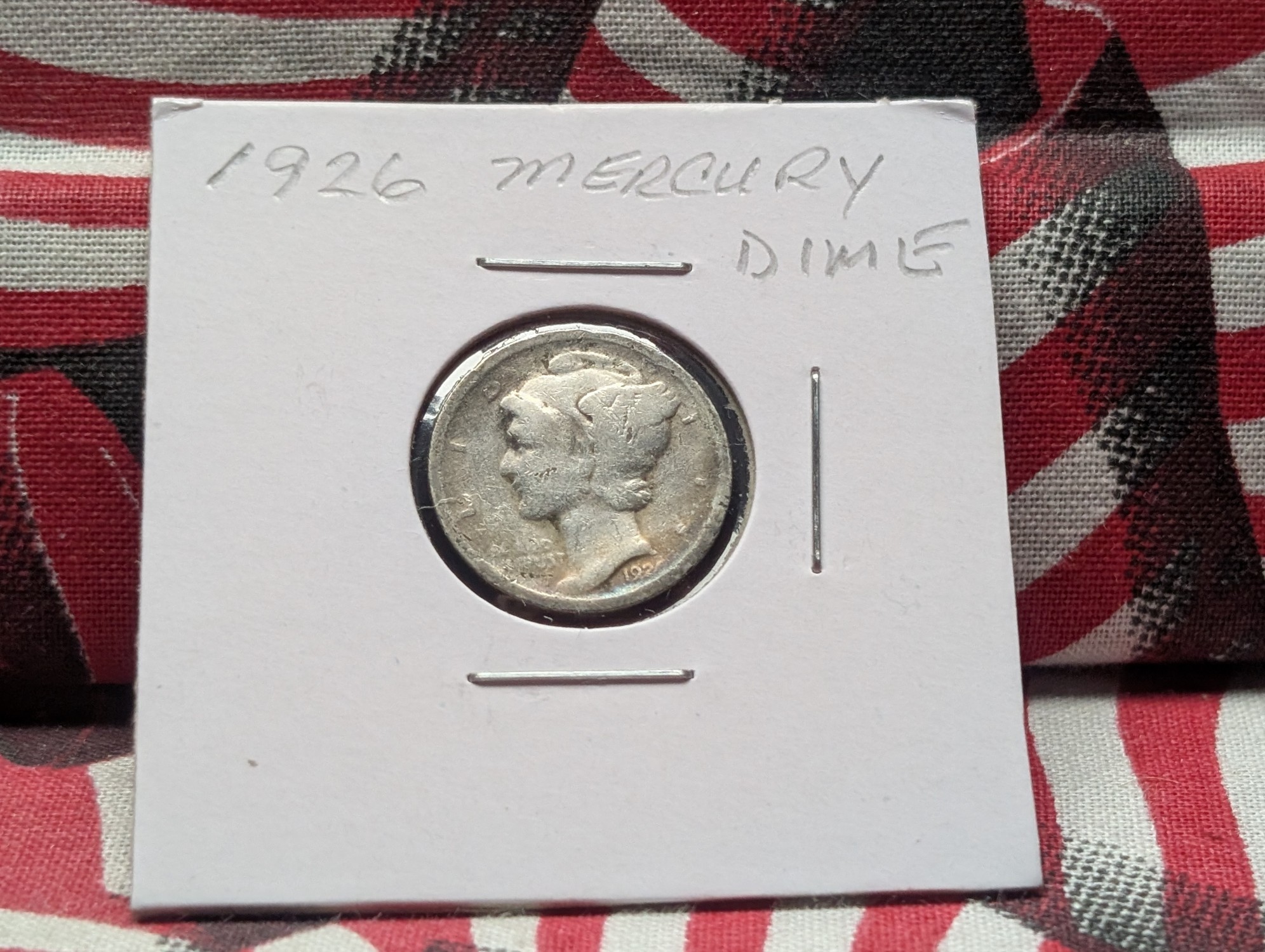 1926? Mercury 90% Silver Dime