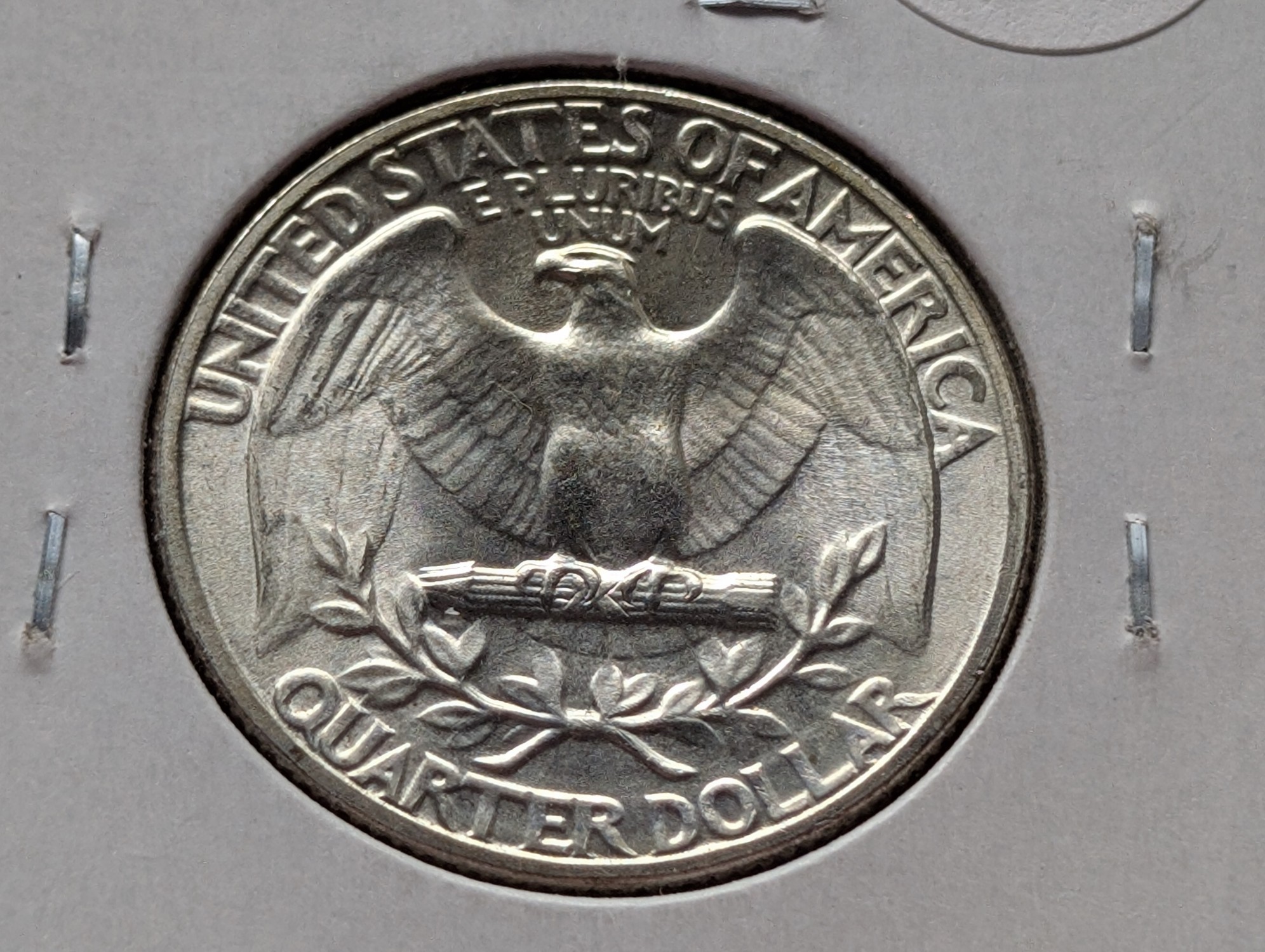 1943 Washington 90% Silver Quarter