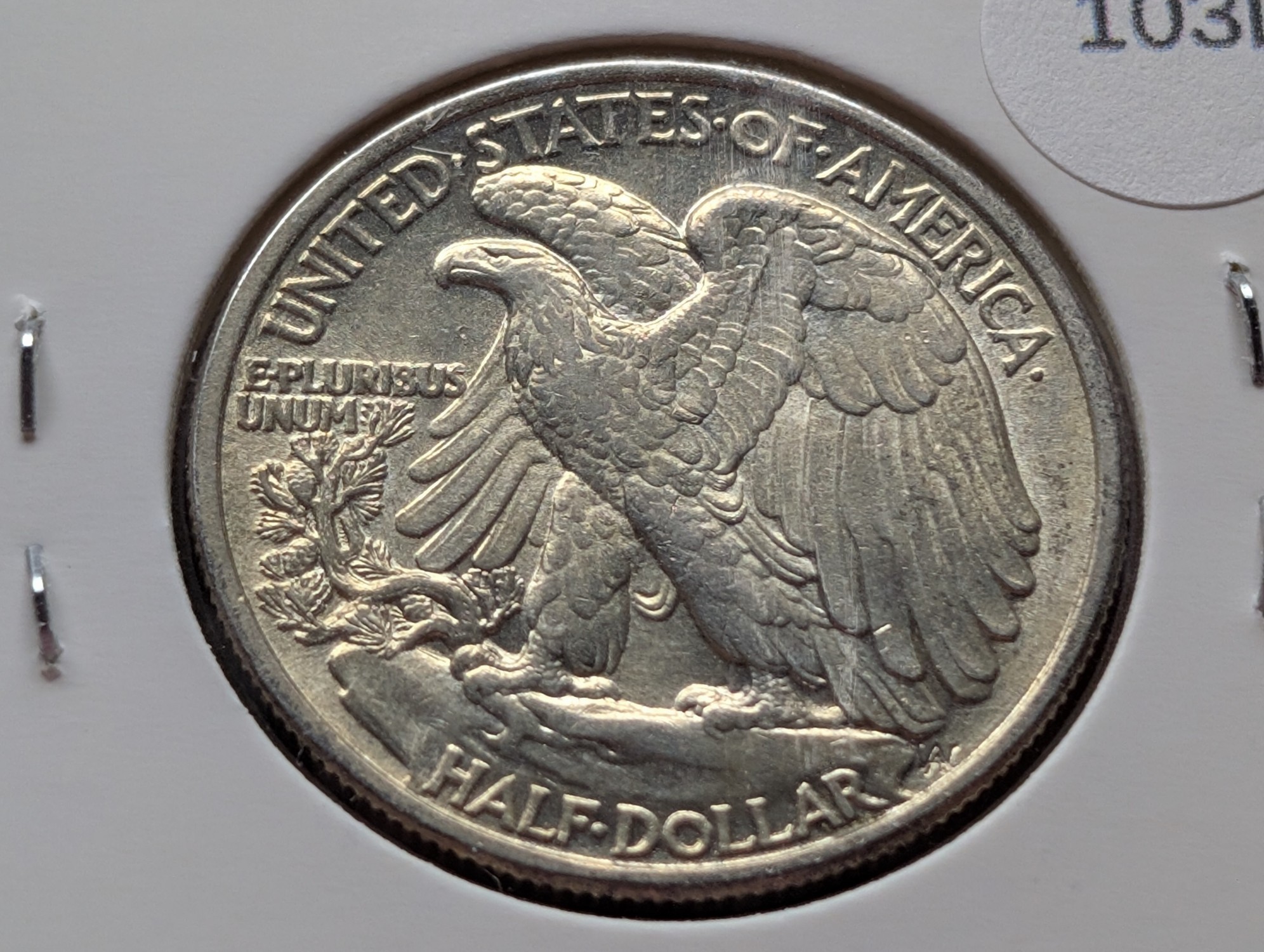 1946 Walking Liberty 90% Silver Half Dollar - UNC.