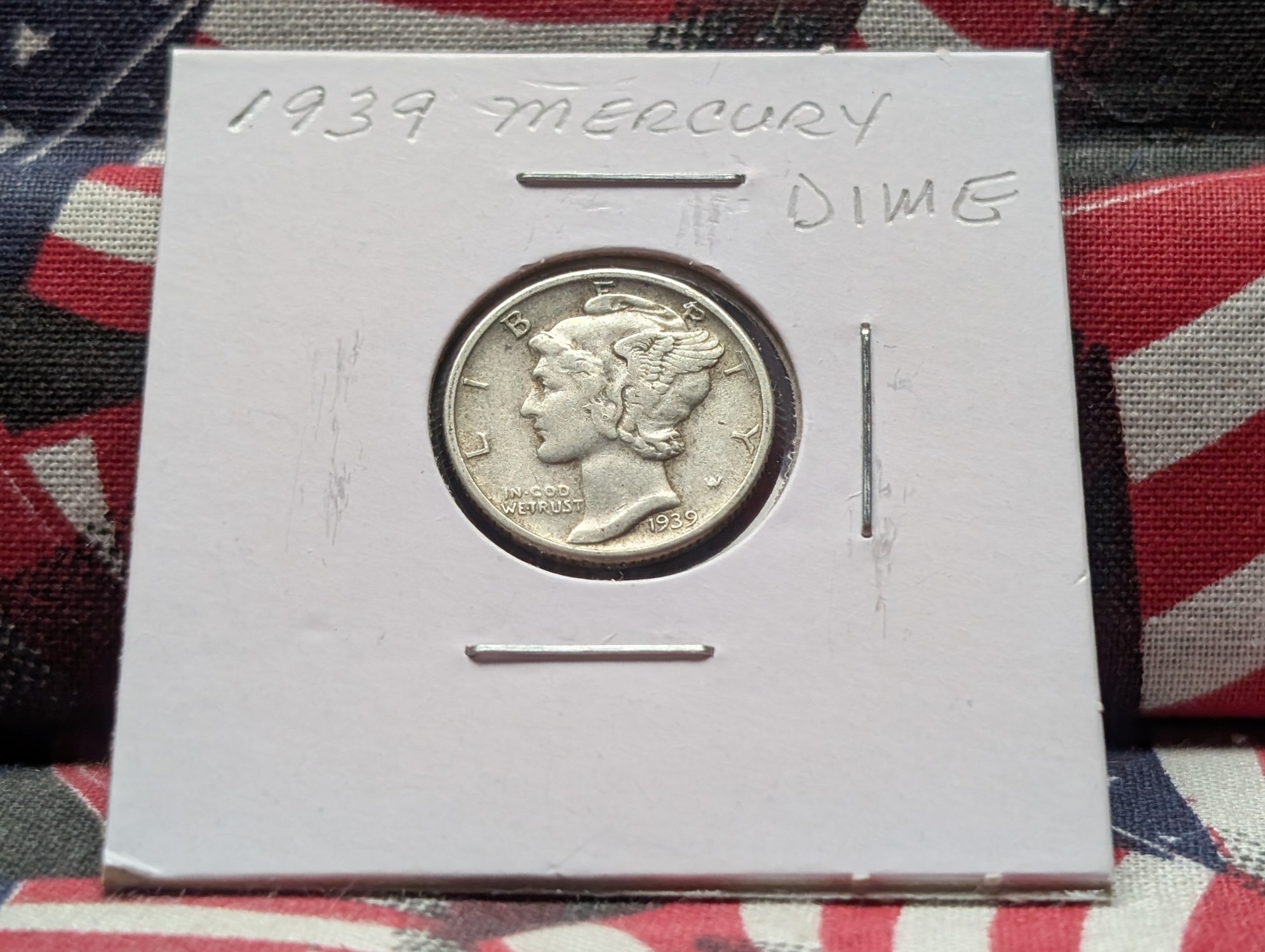 1939 Mercury 90% Silver Dime