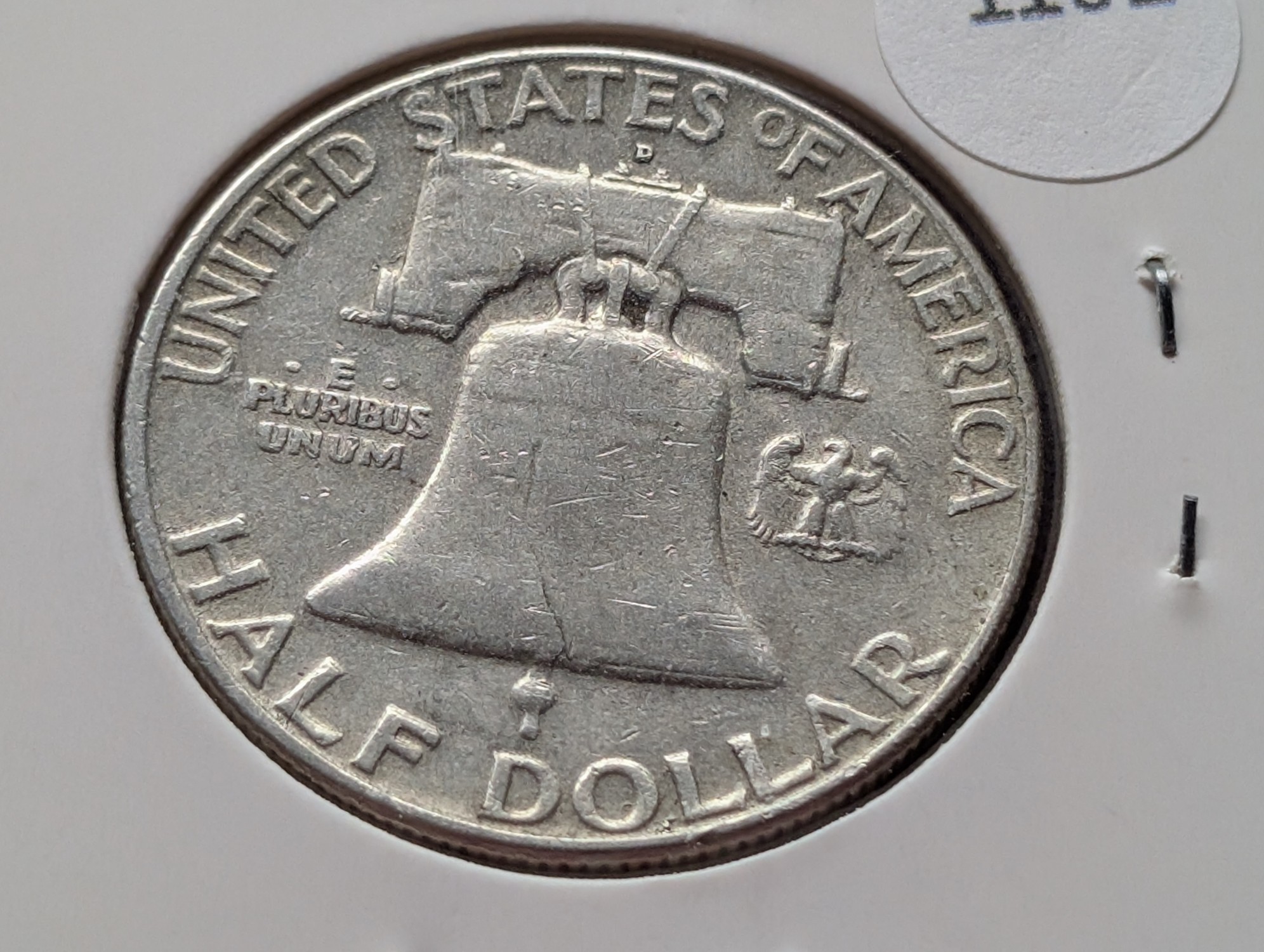 1961-D Franklin 90% Silver Half Dollar