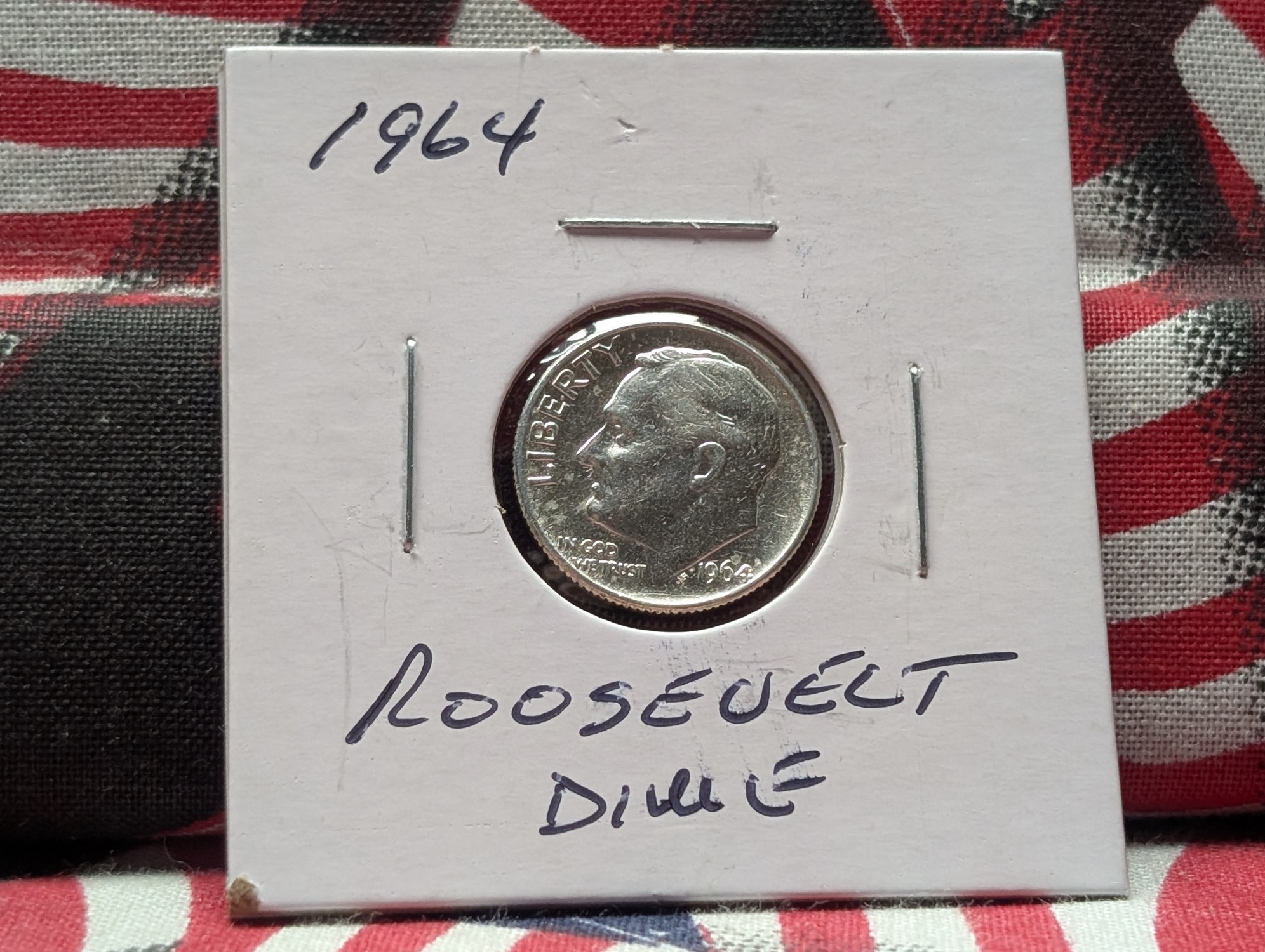 1964 Roosevelt 90% Silver Dime