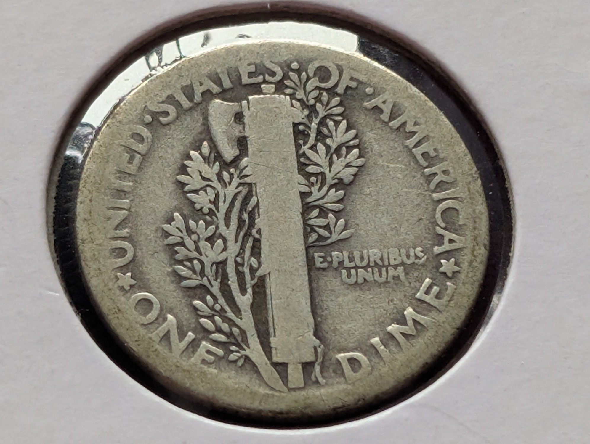 1920 Mercury 90% Silver Dime