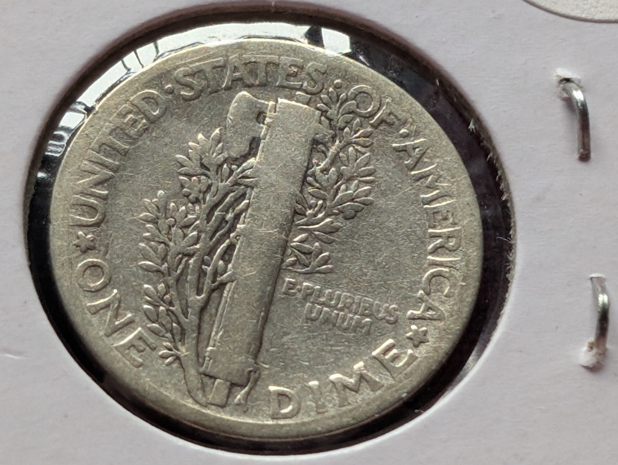 1925 Mercury 90% Silver Dime