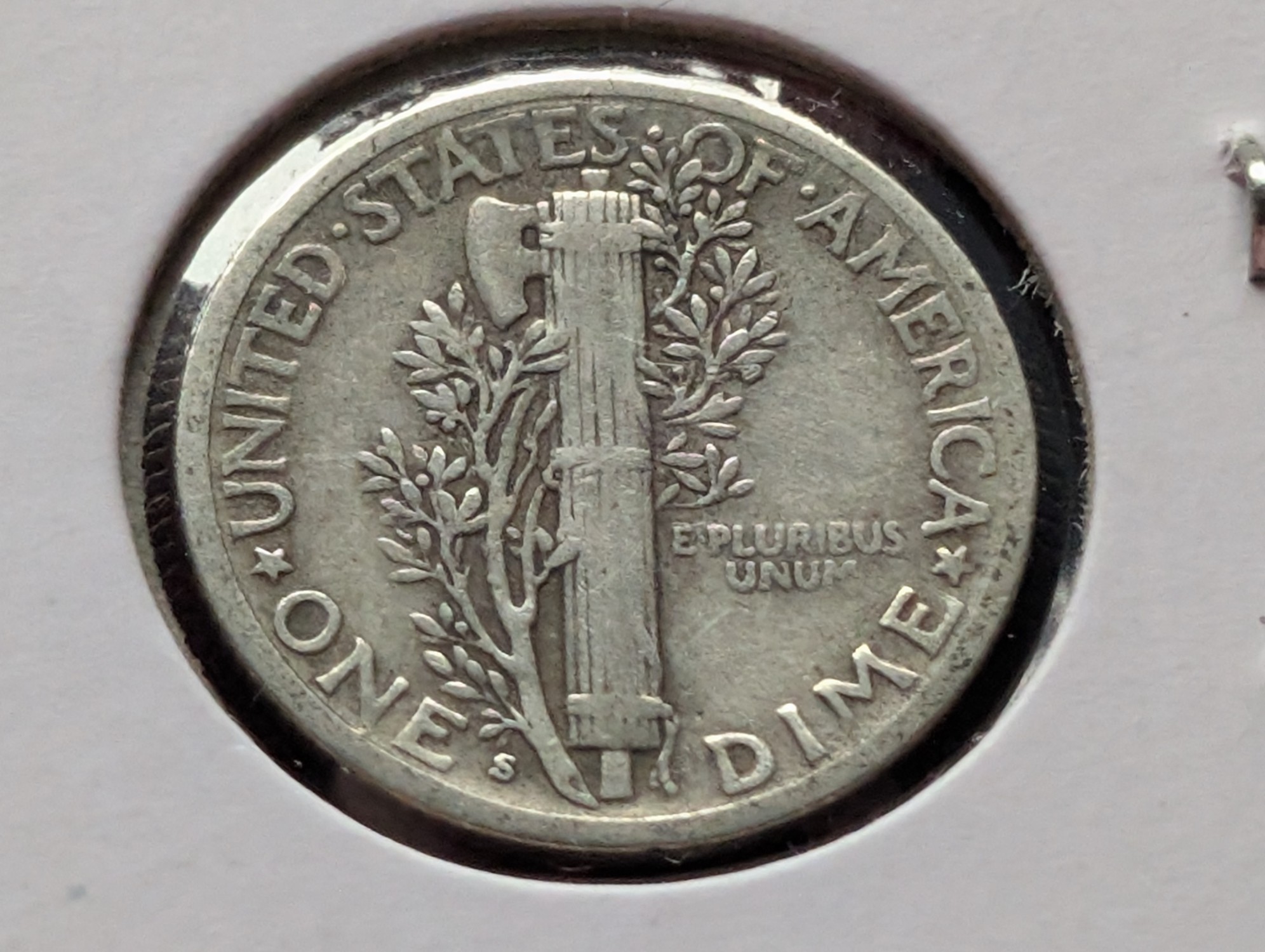 1941-S Mercury 90% Silver Dime