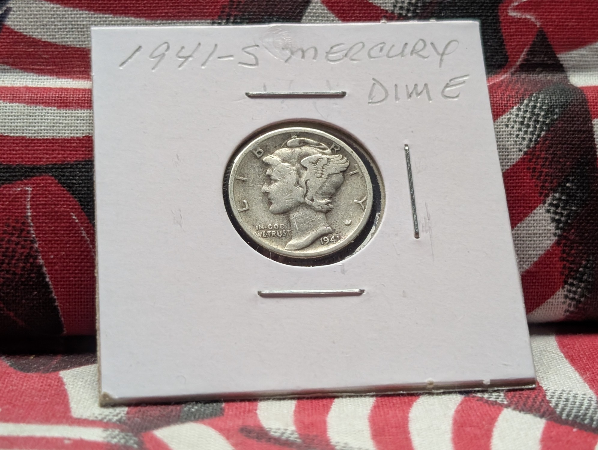 1941-S Mercury 90% Silver Dime