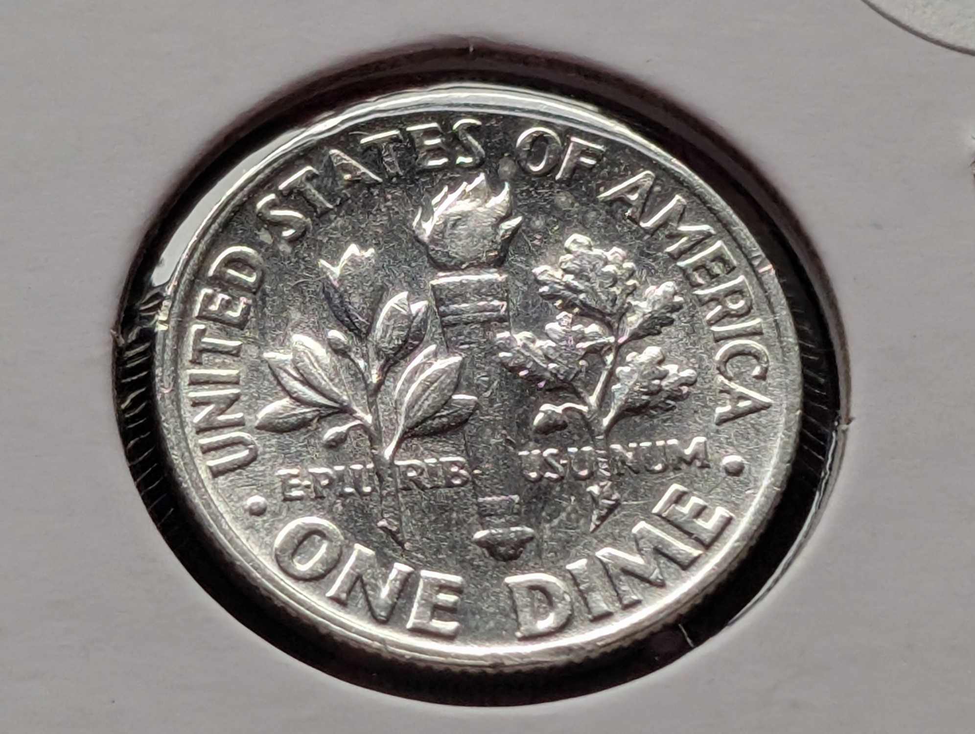 1962 Roosevelt 90% Silver Dime - UNC.