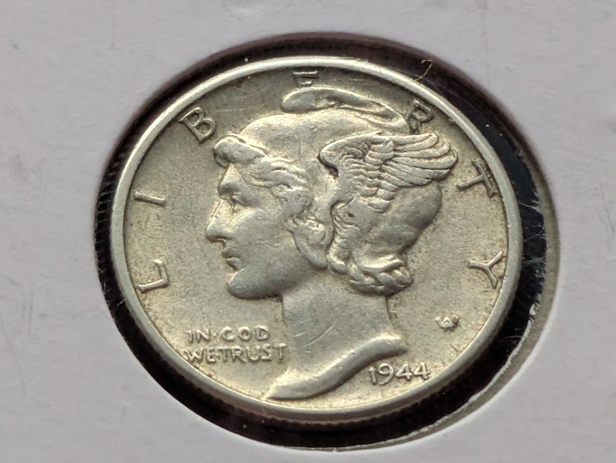 1944-D Mercury 90% Silver Dime
