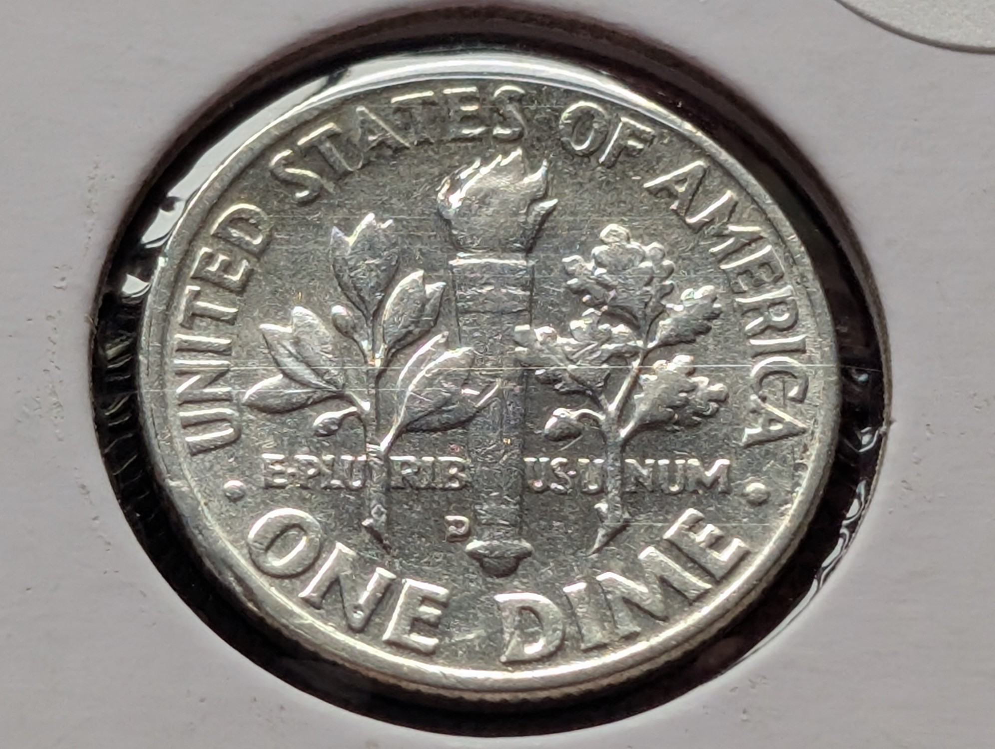 1954-D Roosevelt 90% Silver Dime