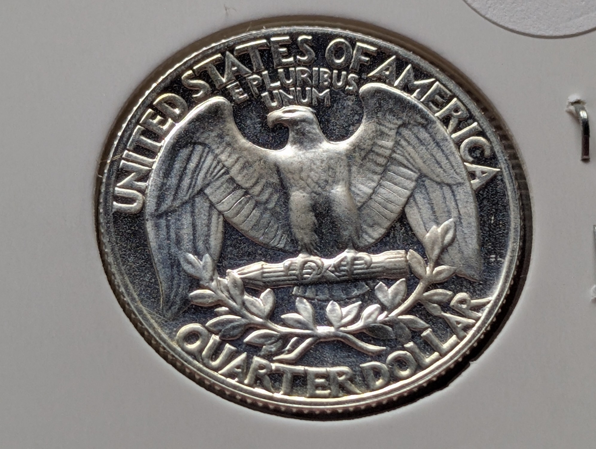 1960 Proof Washington 90% Silver Quarter