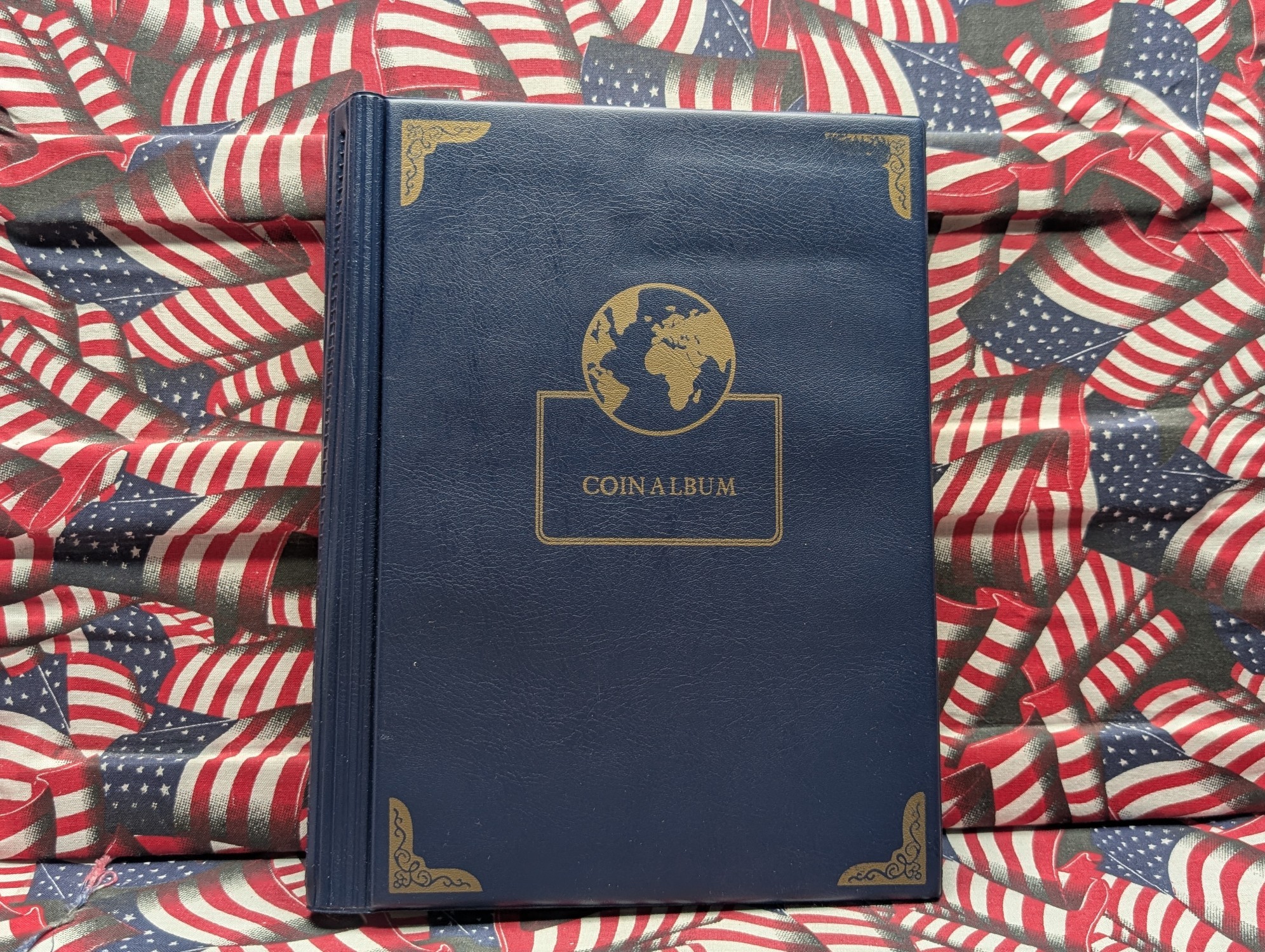 *EMPTY* Coin Album with 10 Sleeves, No Coins!