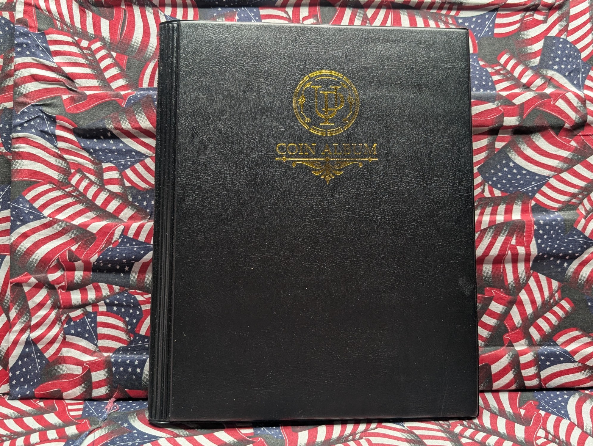 *EMPTY* Coin Album with 10 Sleeves, No Coins!