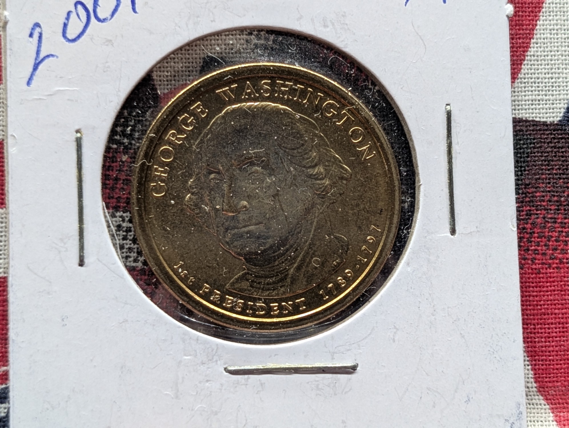 2007-D George Washington Presidential Dollar
