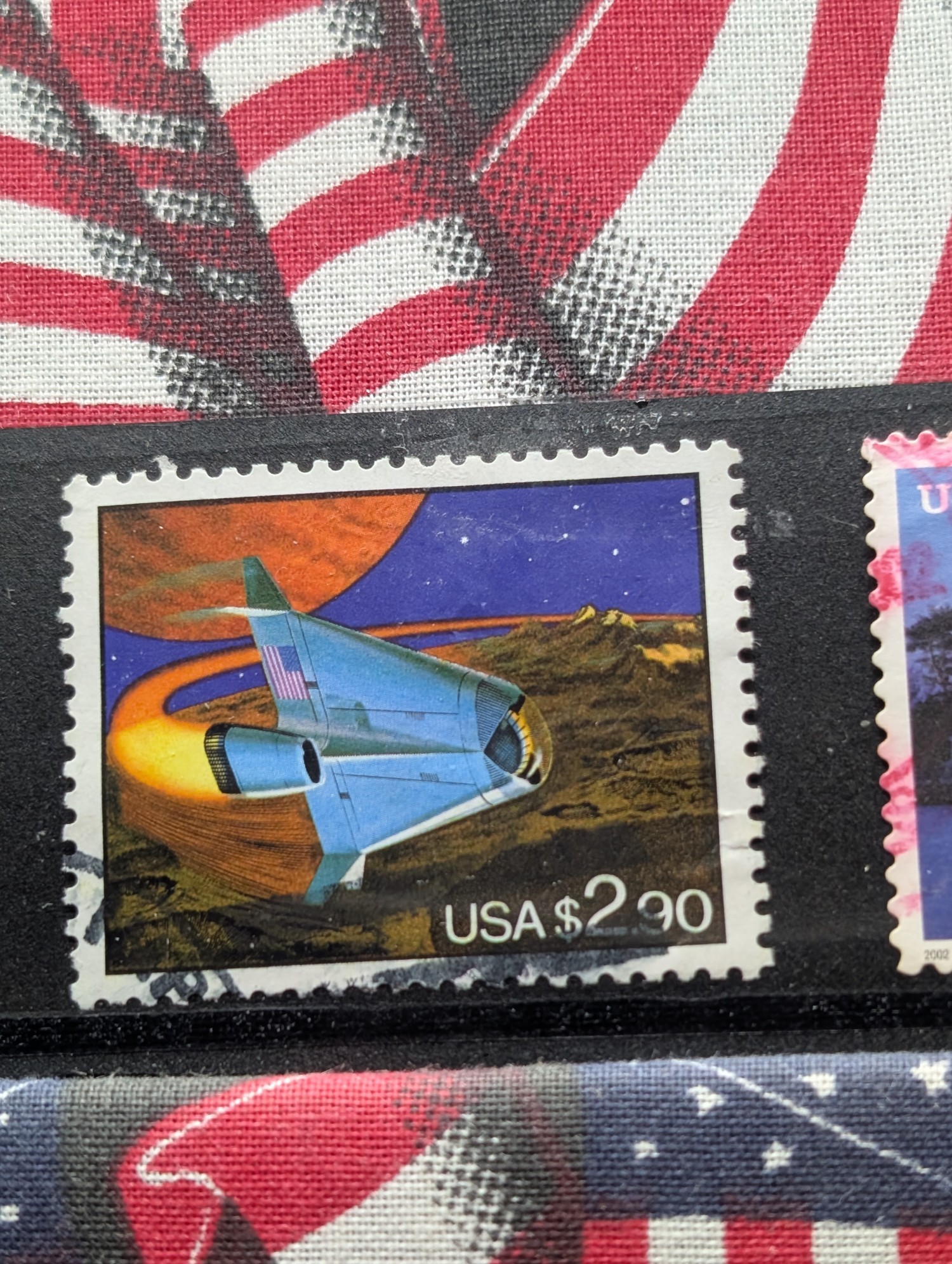 (3) Assorted Express Mail Stamps, All Mint