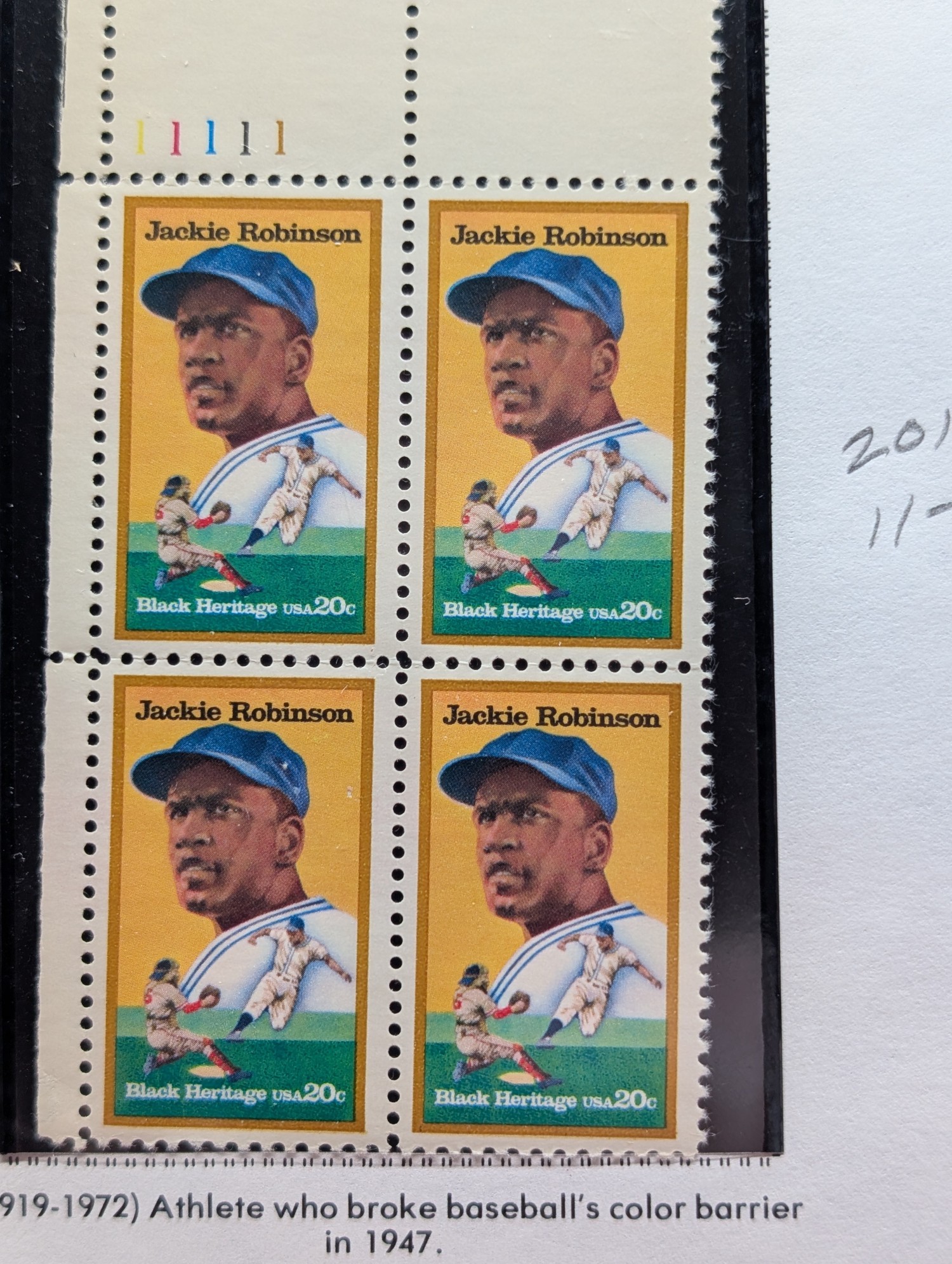 (6) Assorted U.S. Plate Blocks, All Mint, Original Gum, Never Hinged