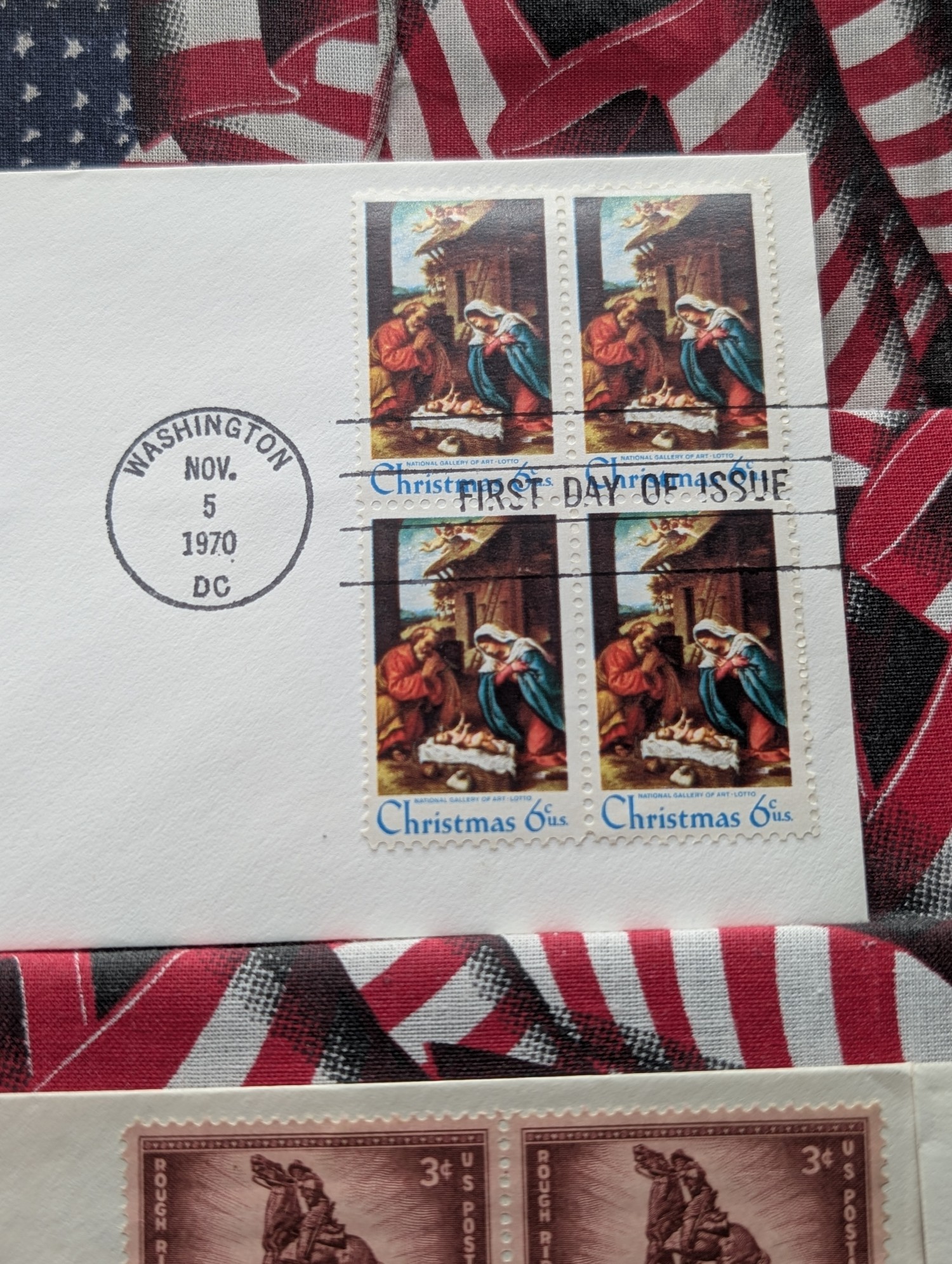 (10) Assorted U.S. Four Block First Day Issue Covers