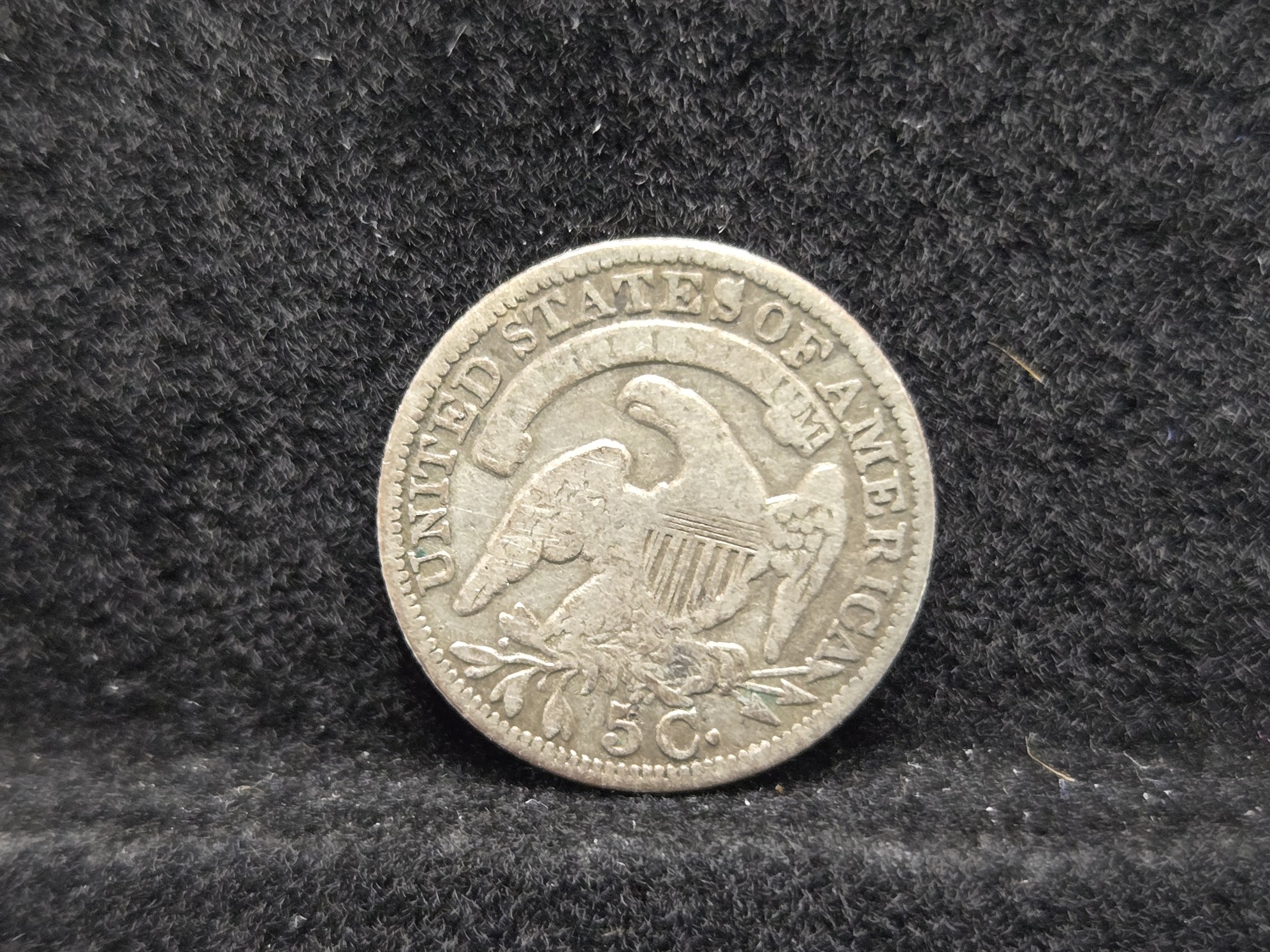 1834 Capped Bust Silver Half Dime