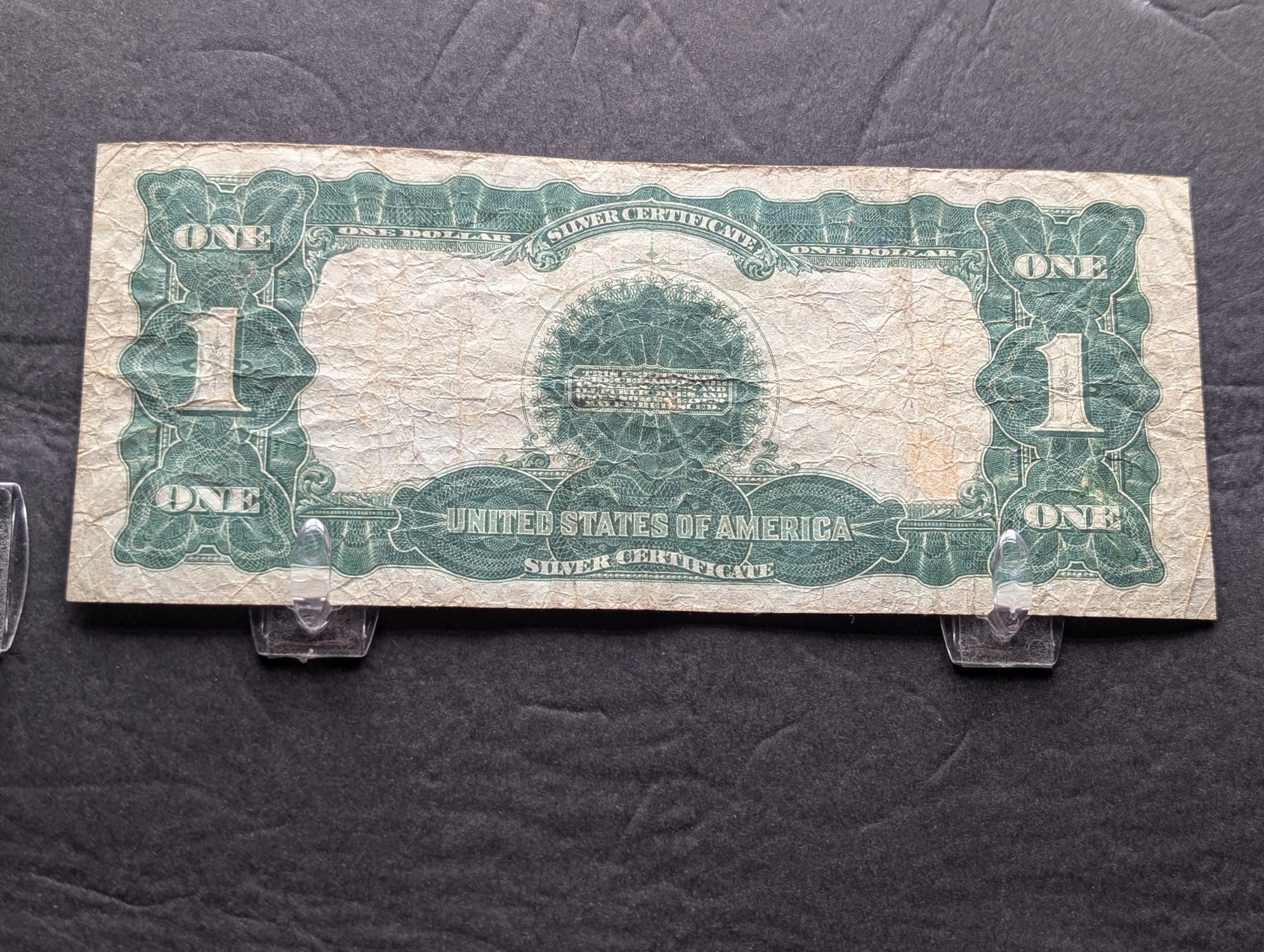 1899 Series U.S. Black Eagle $1 Silver Certificate