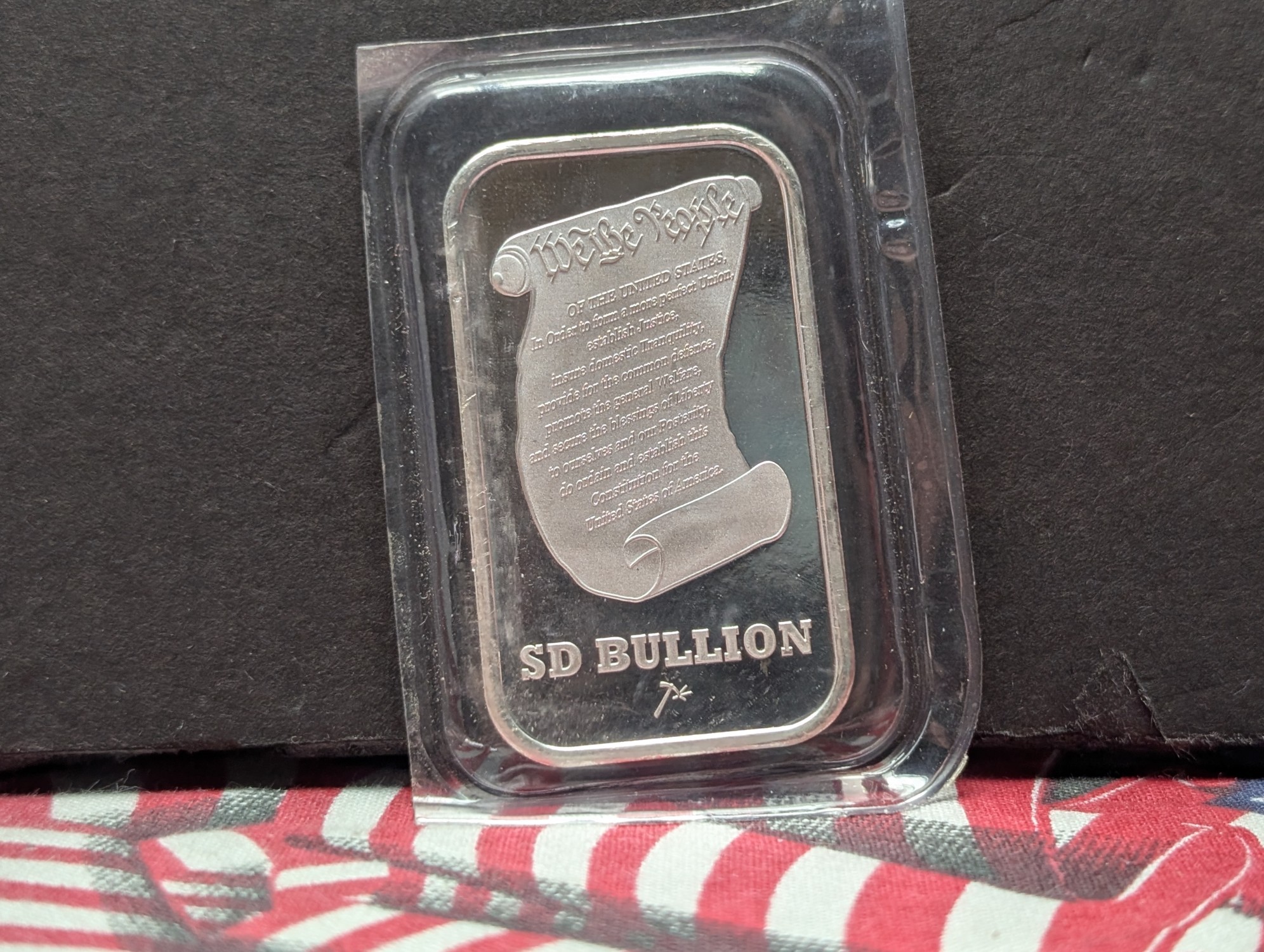 One Troy Ounce .999 Fine Silver SD Bullion Bar