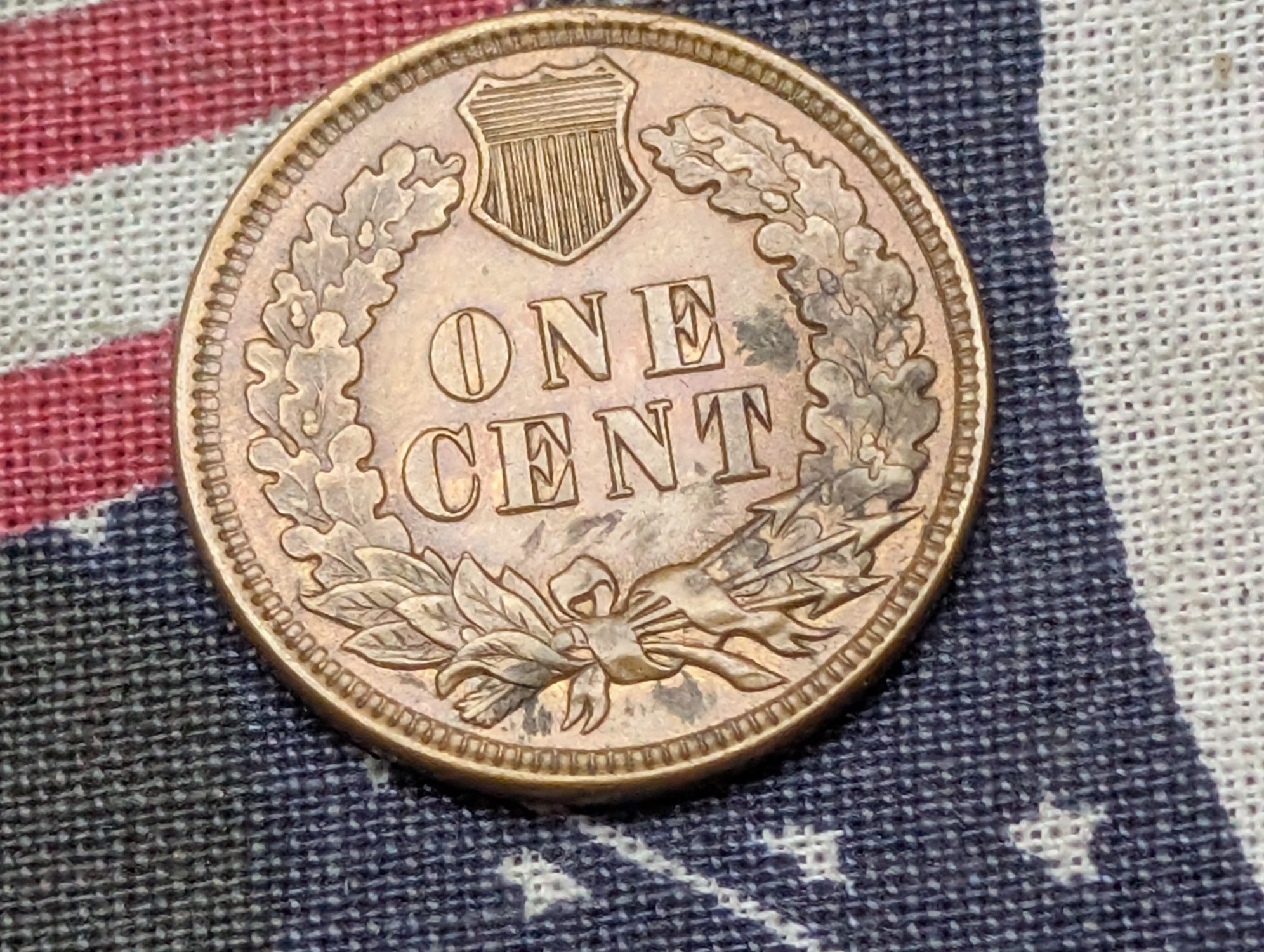 1899 Indian Head Cent - AU+