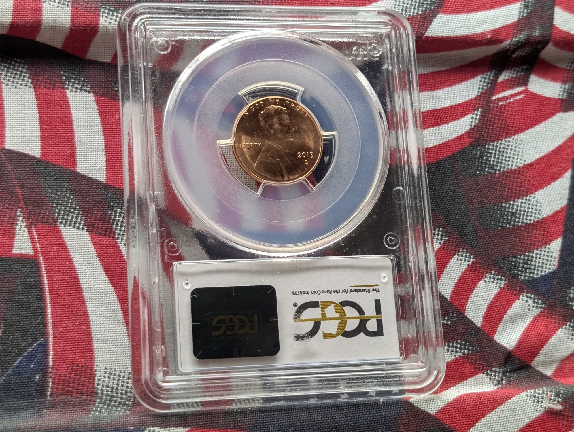 2013-D Lincoln Shield Cent PCGS Sample