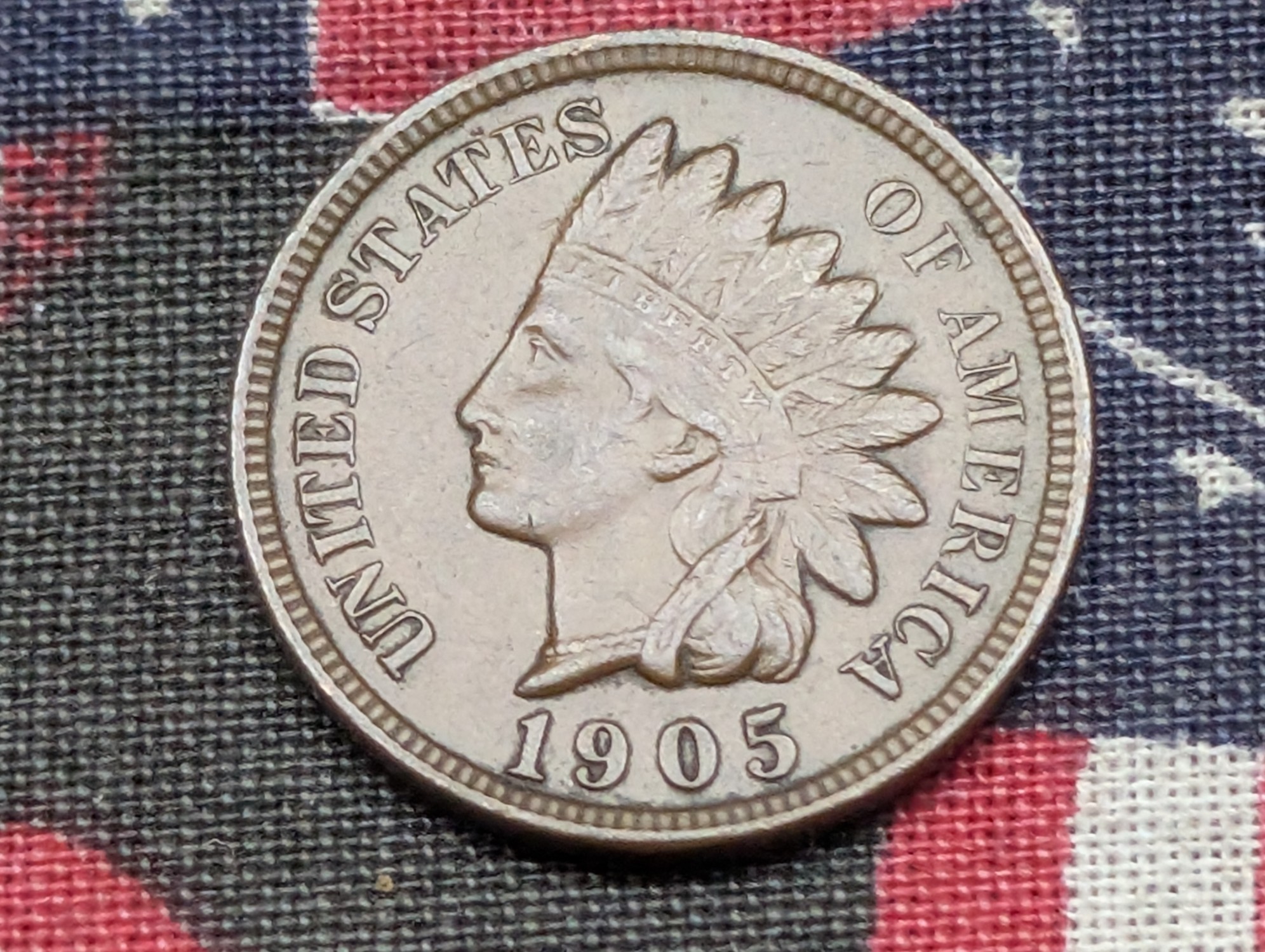 1905 Indian Head Cent - XF