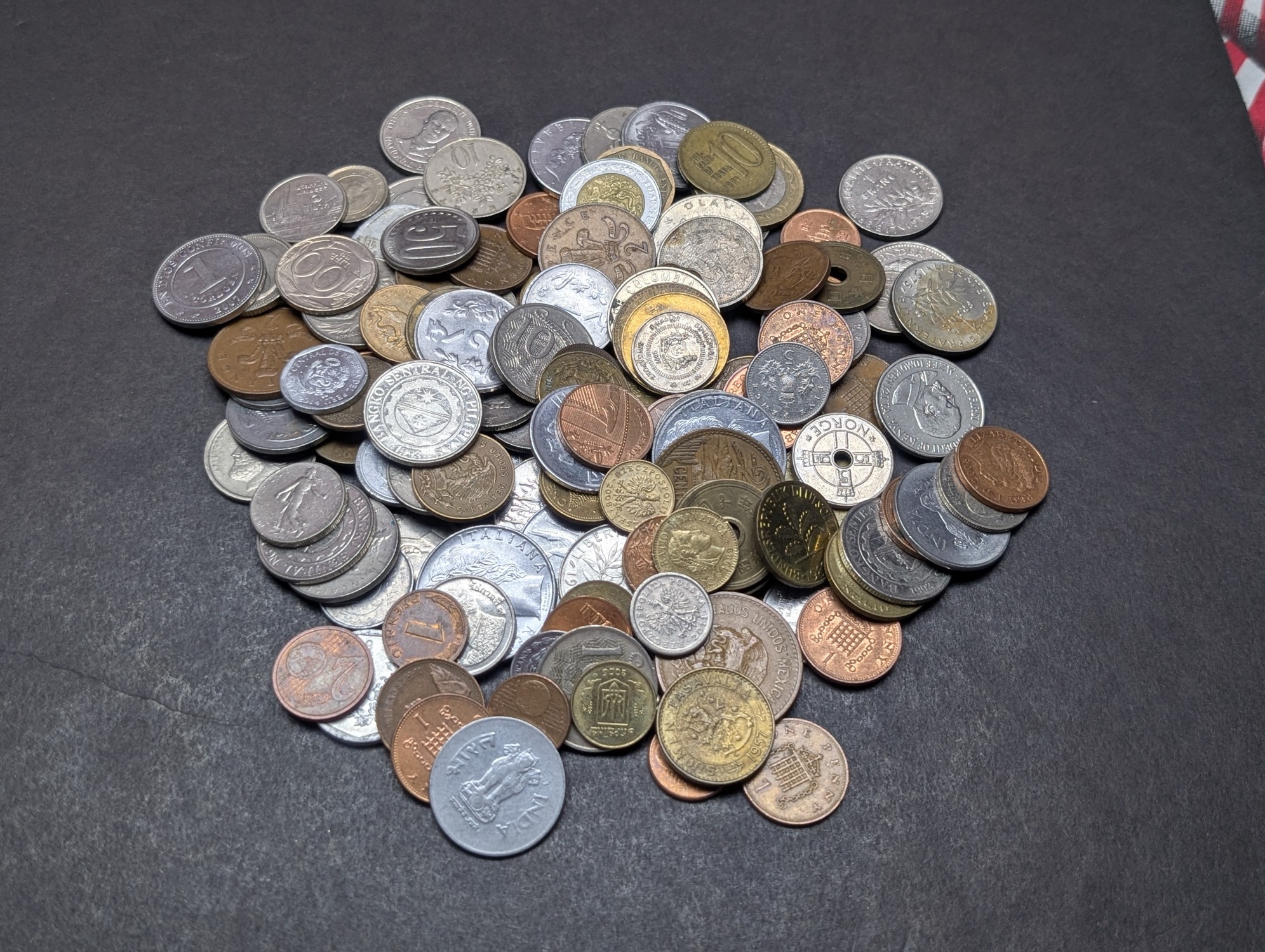 1.3 Lbs. of Various Vintage & Modern World Coins