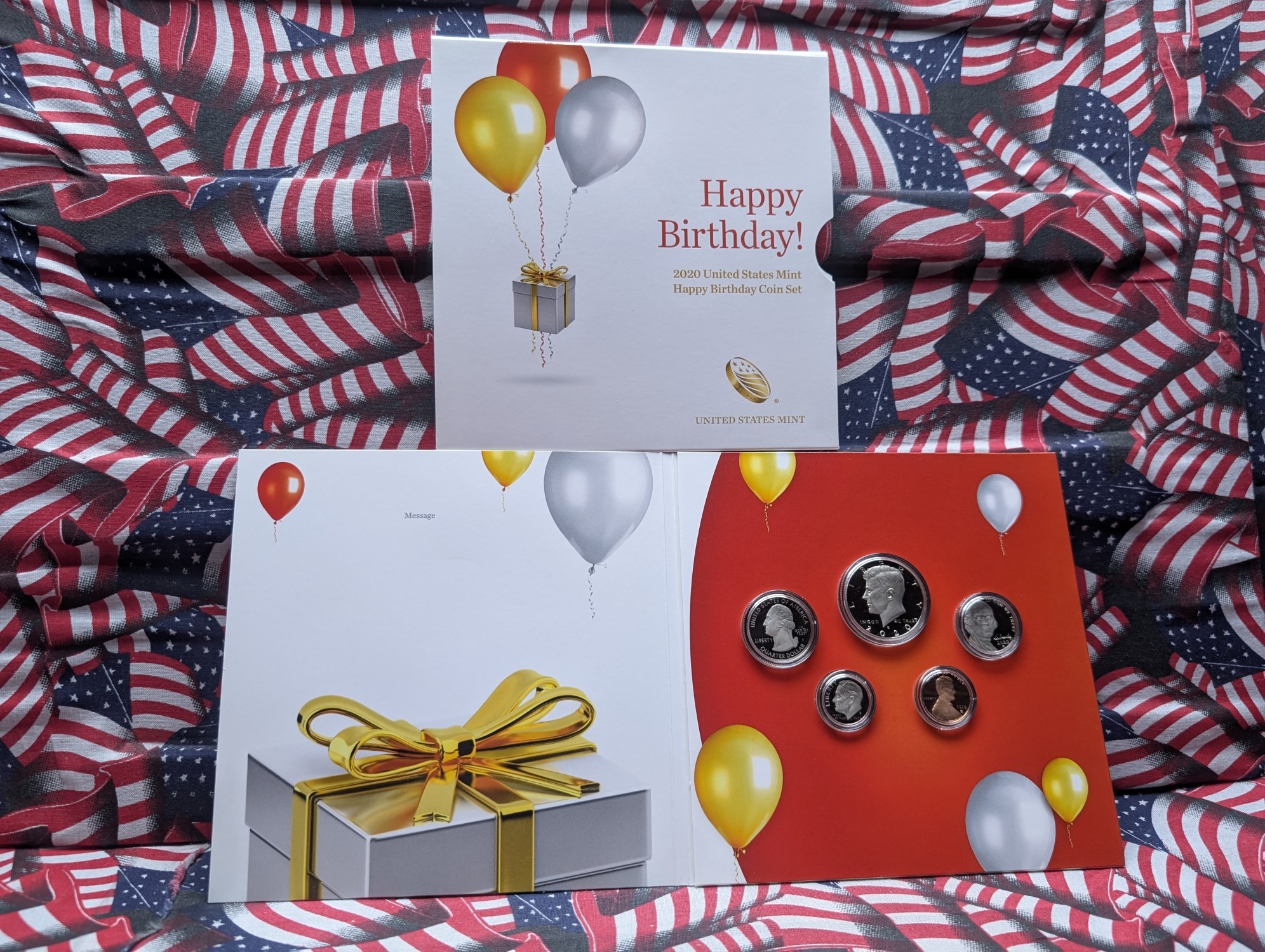 2020-S U.S. Mint Happy Birthday Proof Coin Set in OGP w/ COA