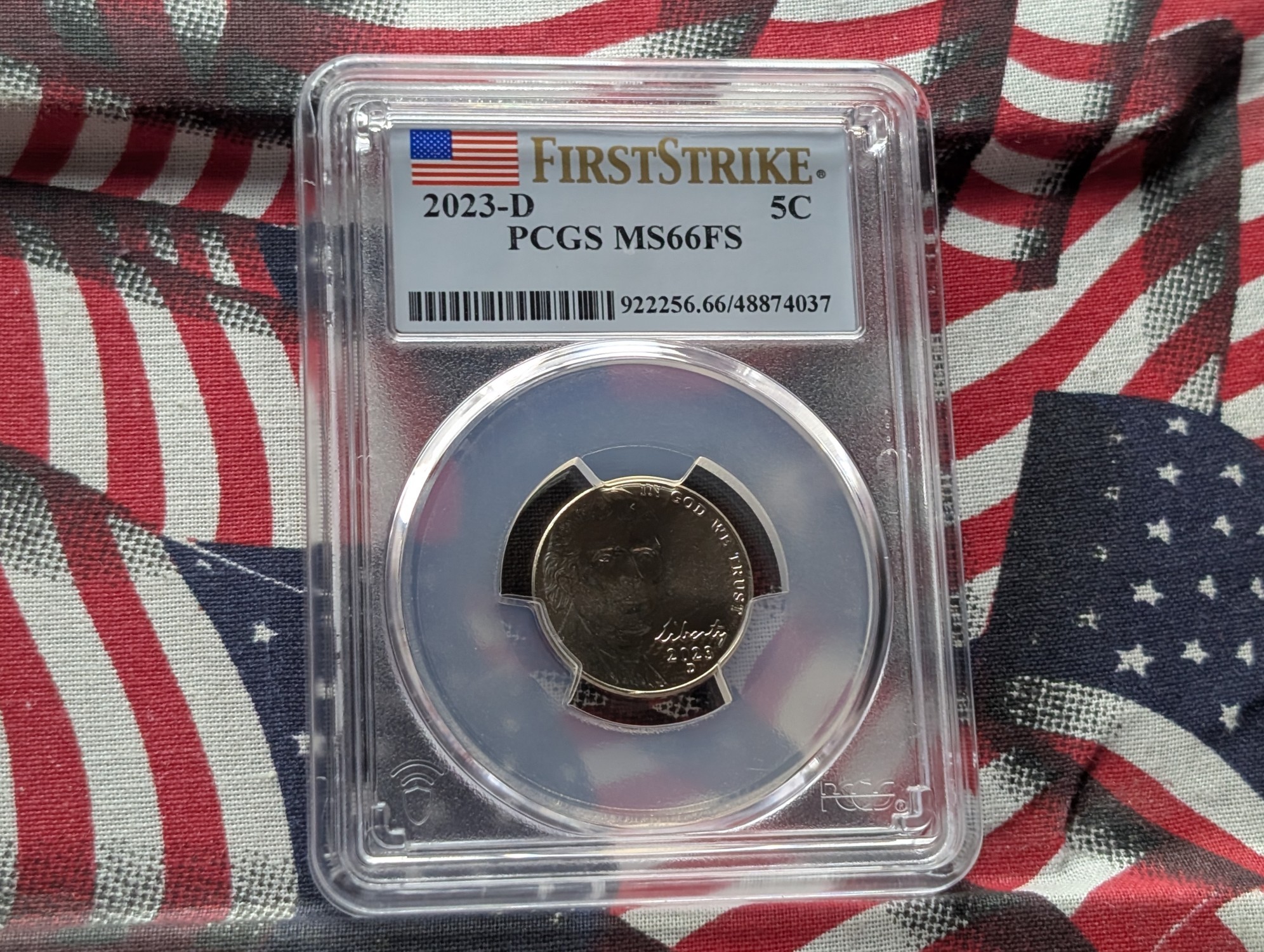 2023-D Jefferson Nickel PCGS MS66 FS - First Strike
