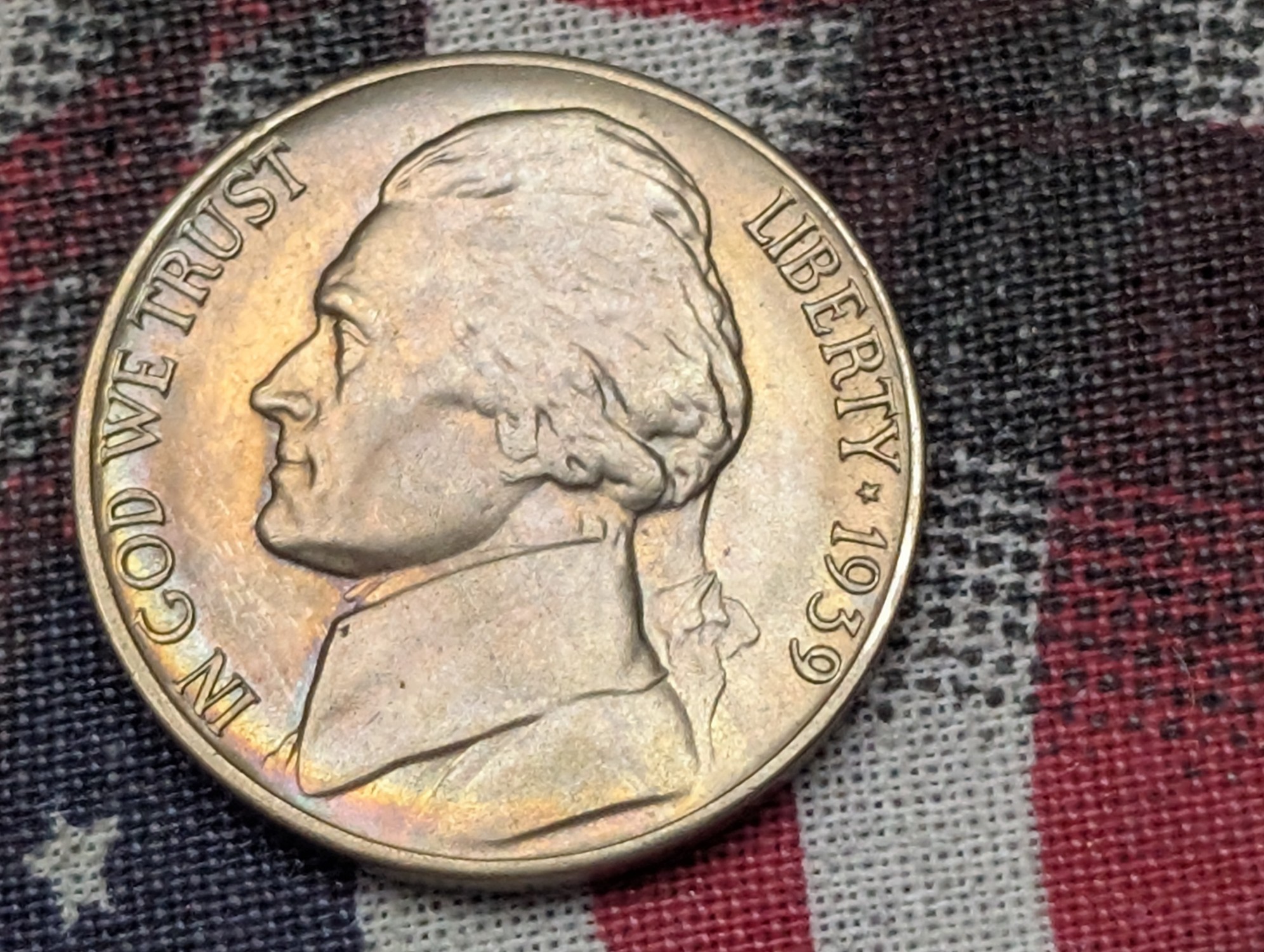 1939-D Jefferson Nickel - BU