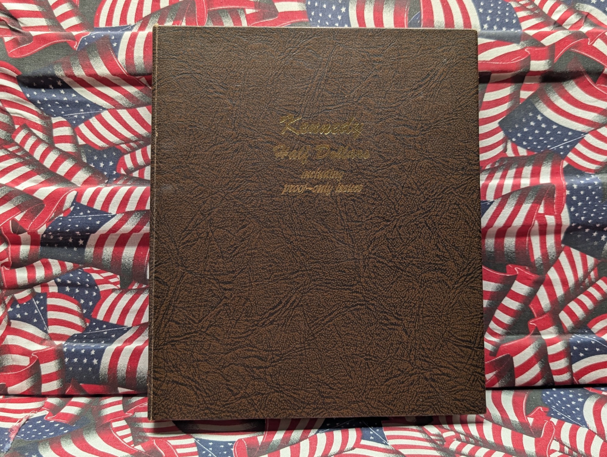 Partial 1971-2005 Kennedy Half Dollar Collection in Dansco Album, 103 Coins - No Silver, Many Proof Coins