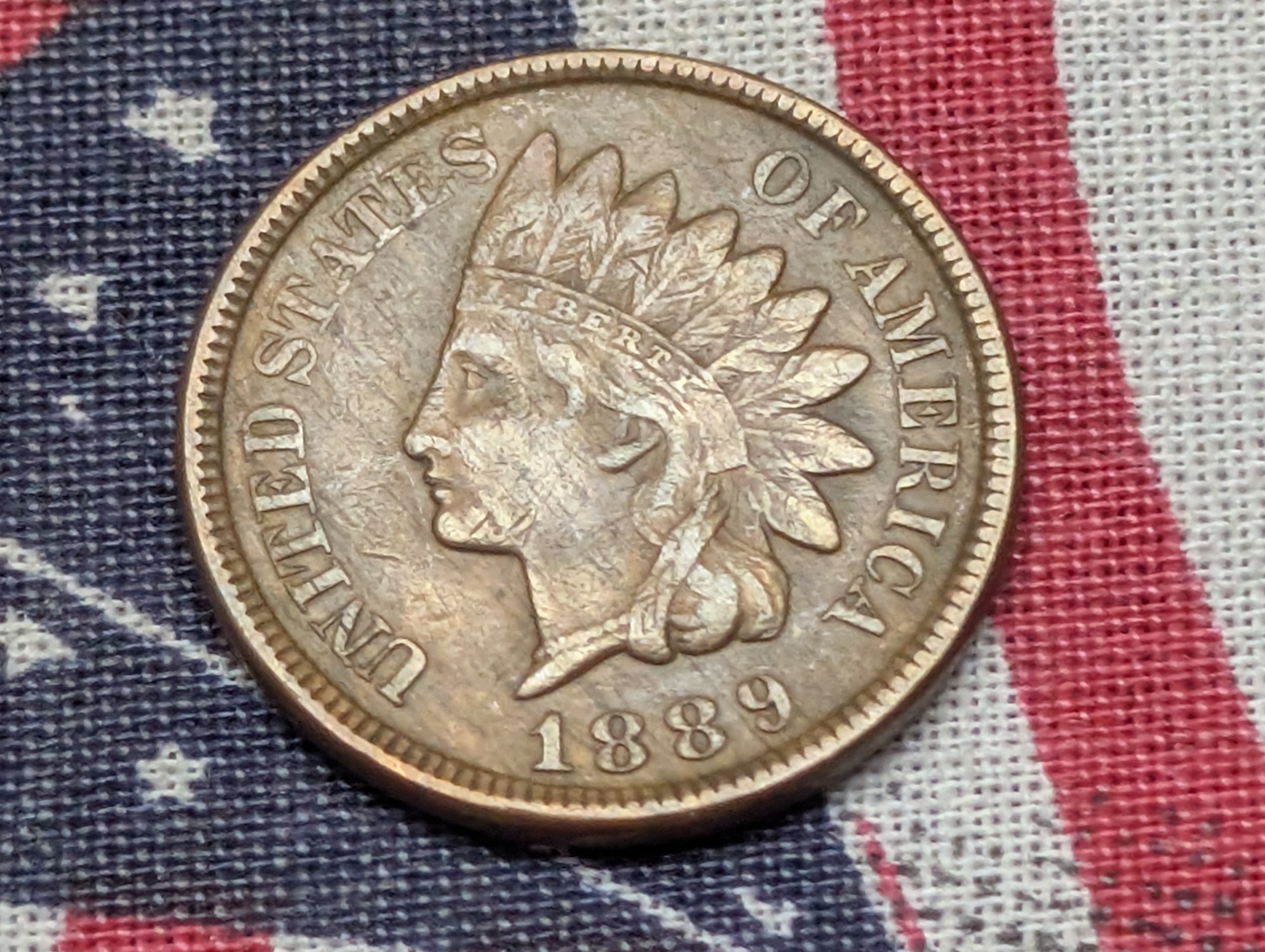 VF - 1889 Indian Head Cent