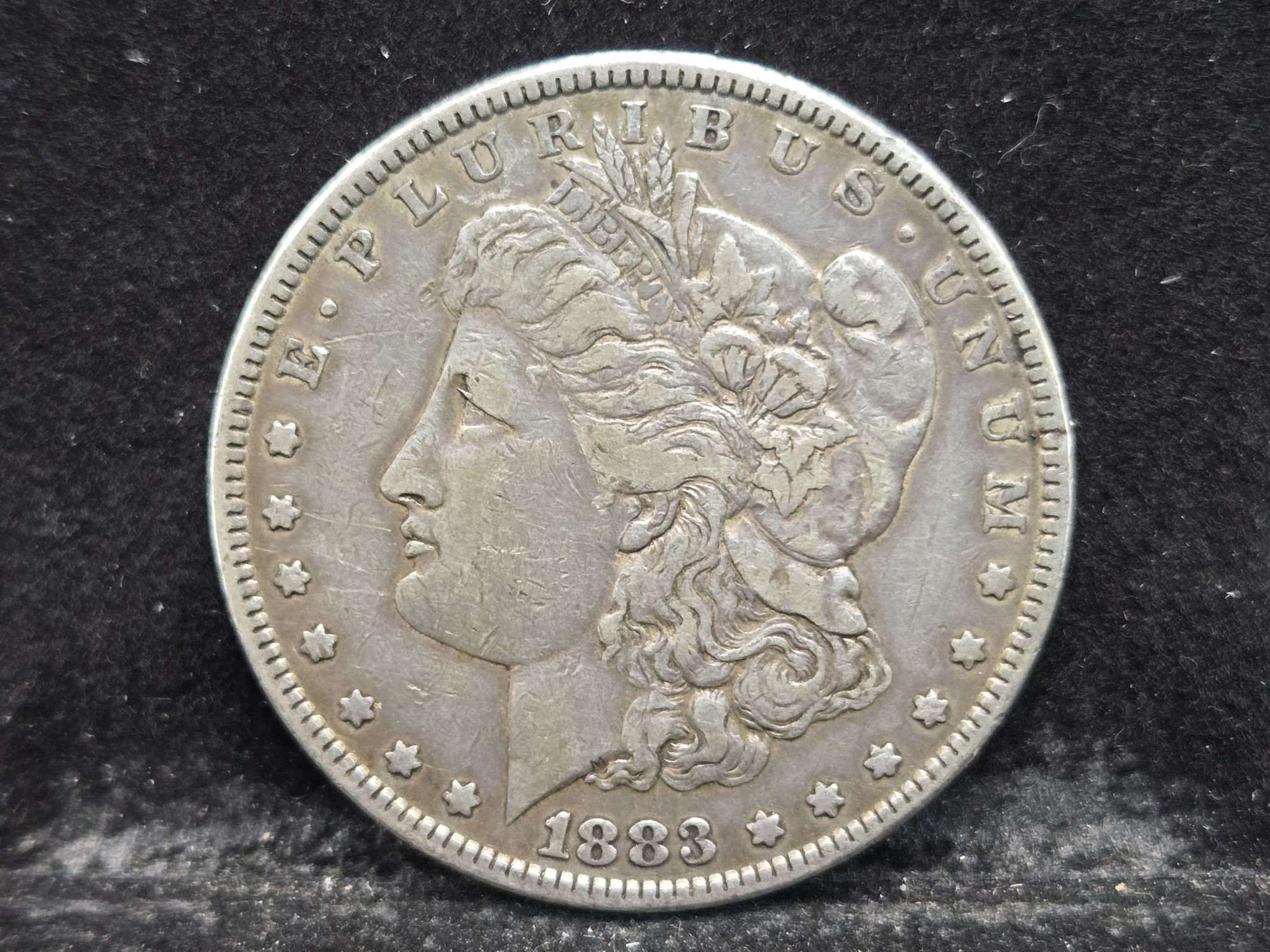 FINE/VF - 1883 Morgan 90% Silver Dollar