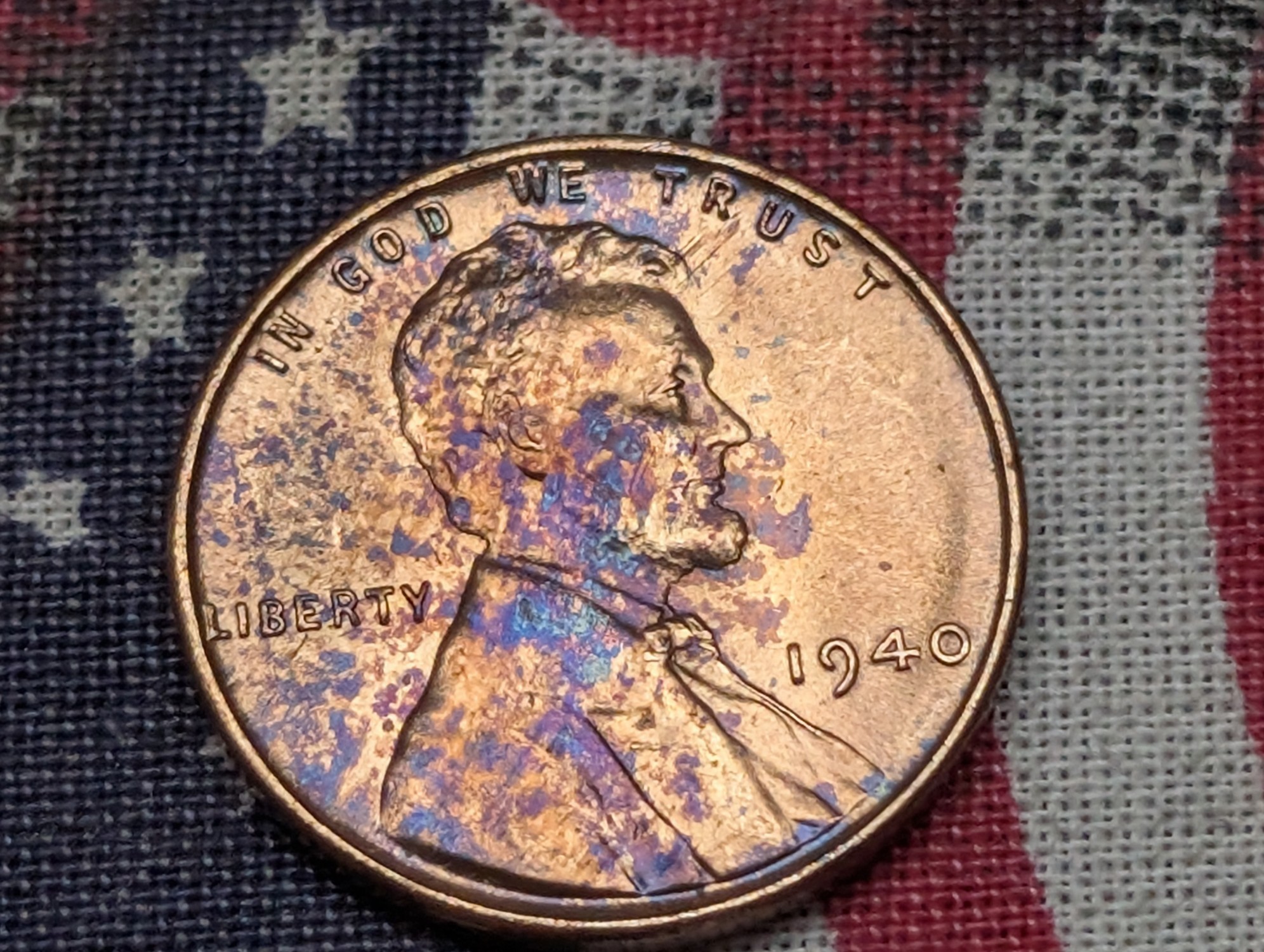 1940 Lincoln Wheat Cent - BU