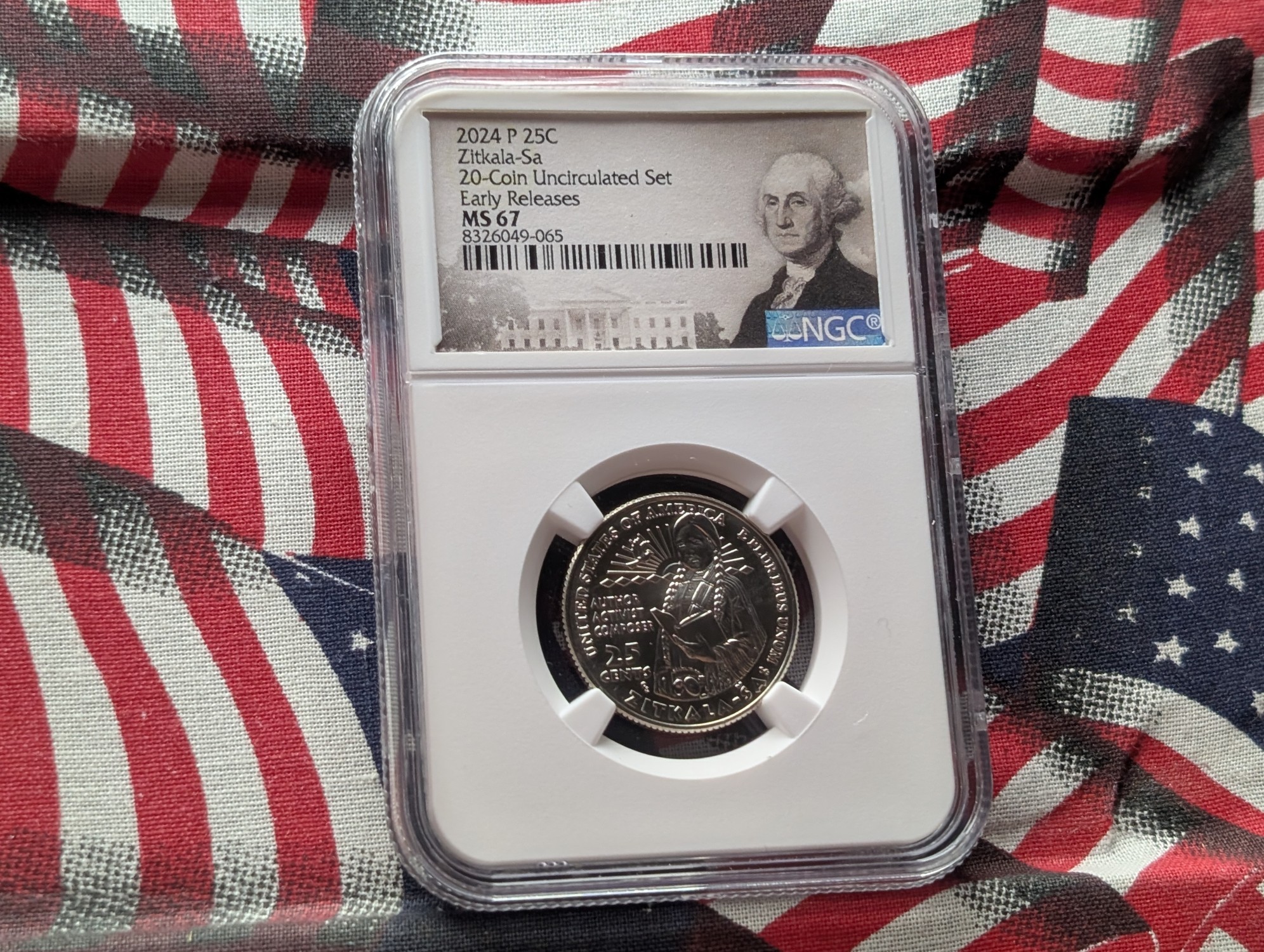 2024-P Zitkala-Sa Quarter NGC MS67 - Early Release