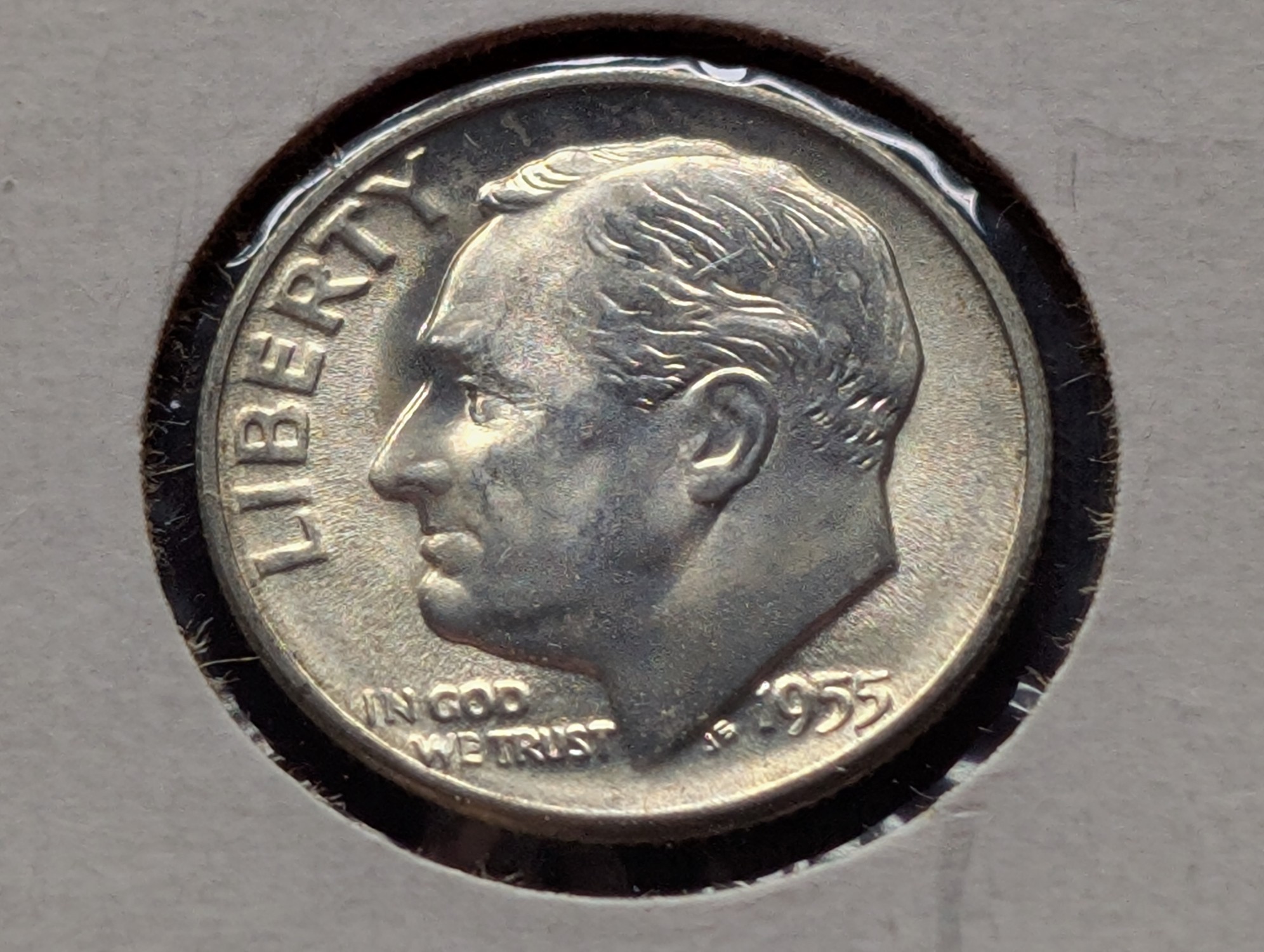 1955-S Roosevelt 90% Silver Dime