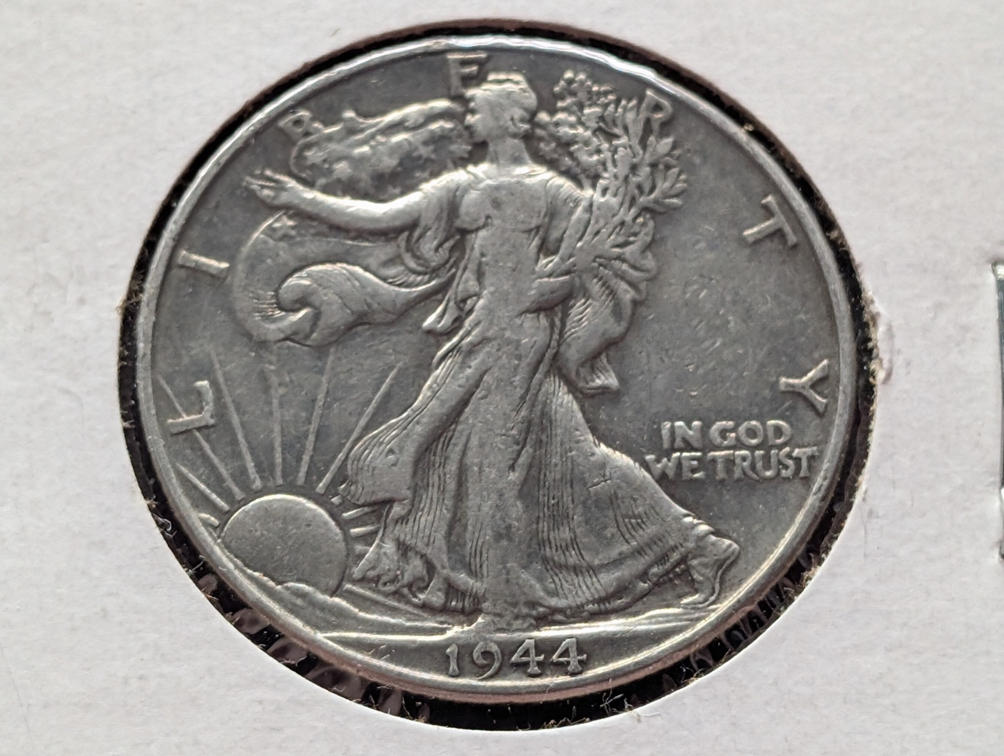 1944 Walking Liberty 90% Silver Half Dollar