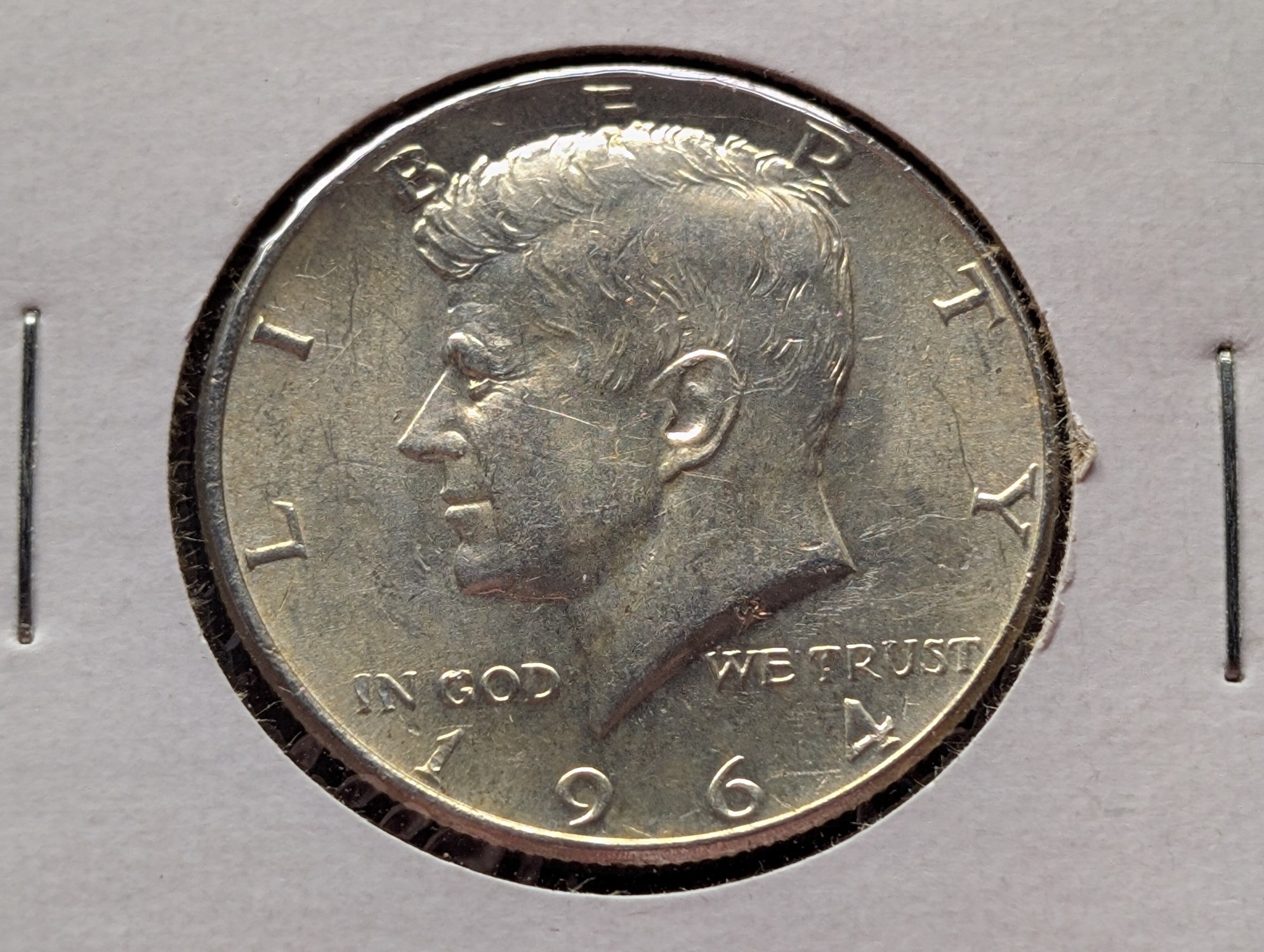 1964 Kennedy 90% Silver Half Dollar