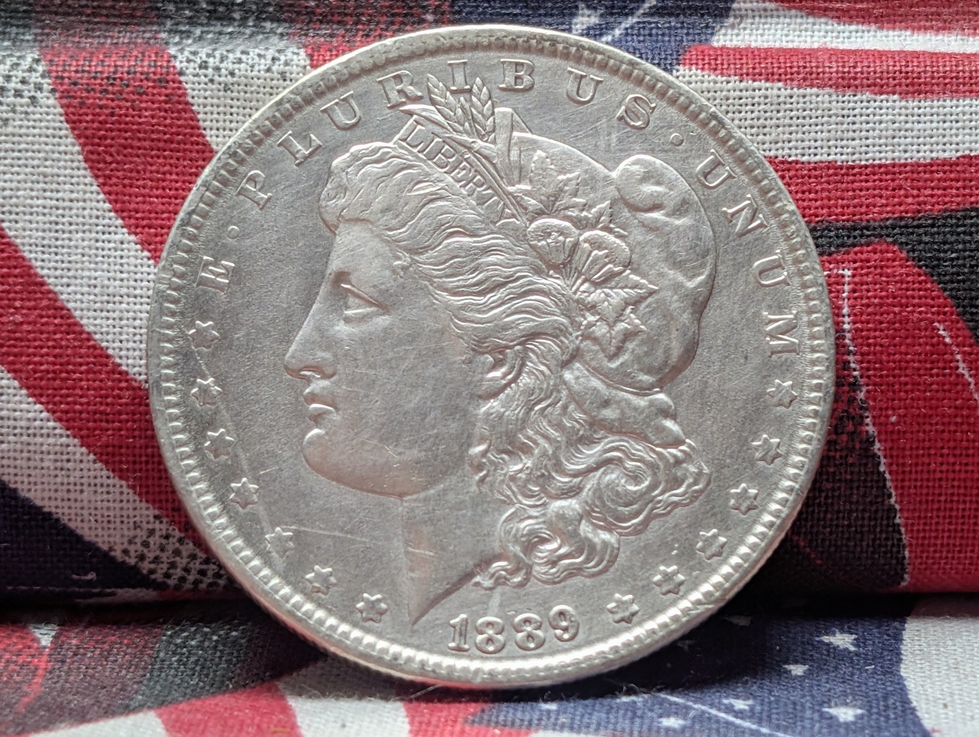 1889 Morgan 90% Silver Dollar