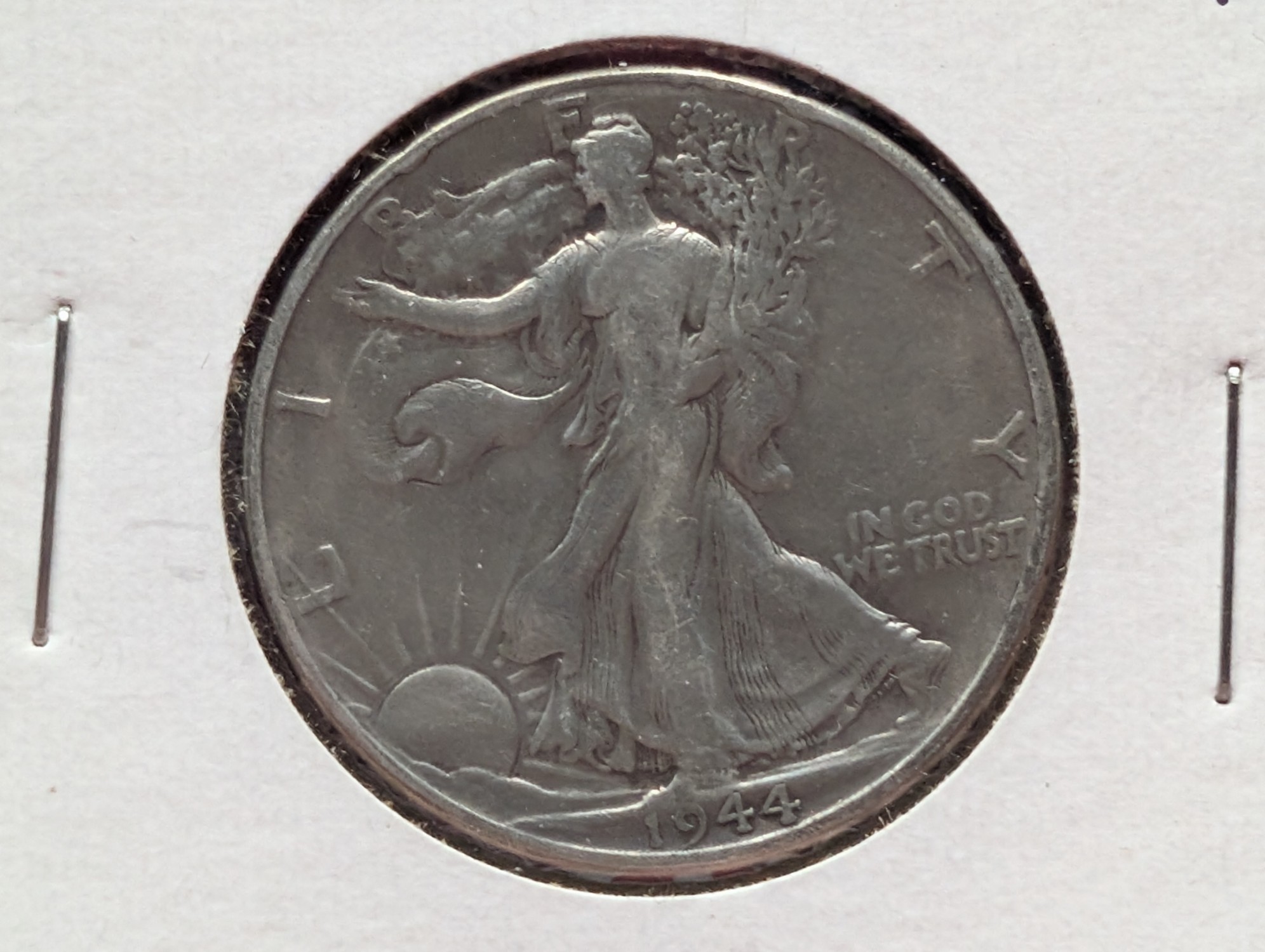 1944 Walking Liberty 90% Silver Half Dollar