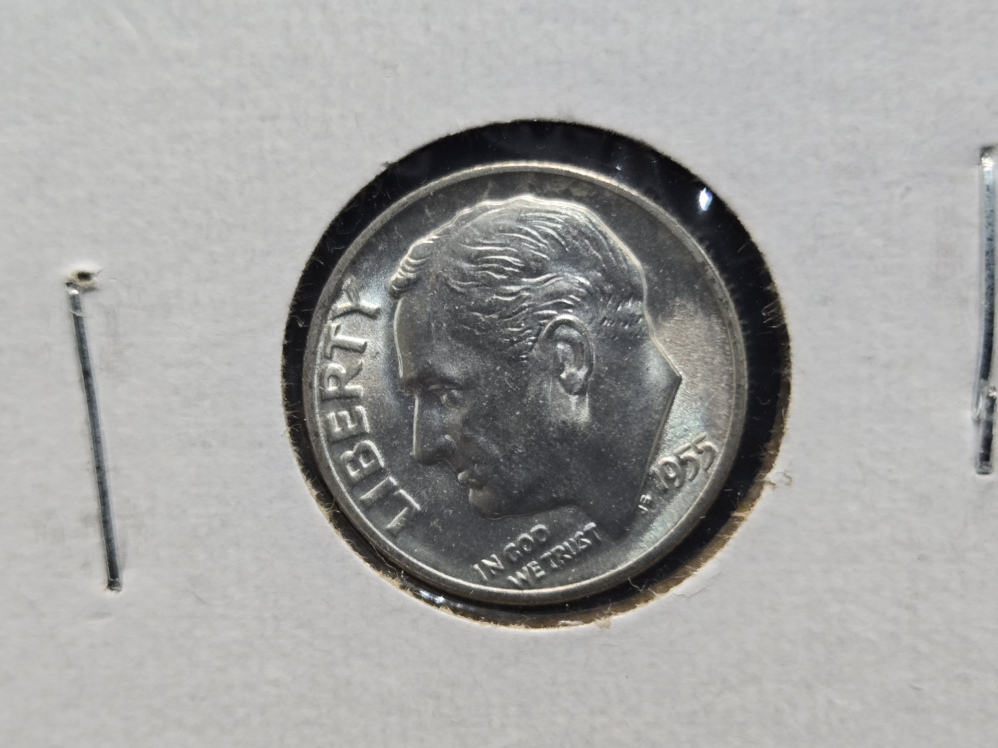 1955-S Roosevelt 90% Silver Dime