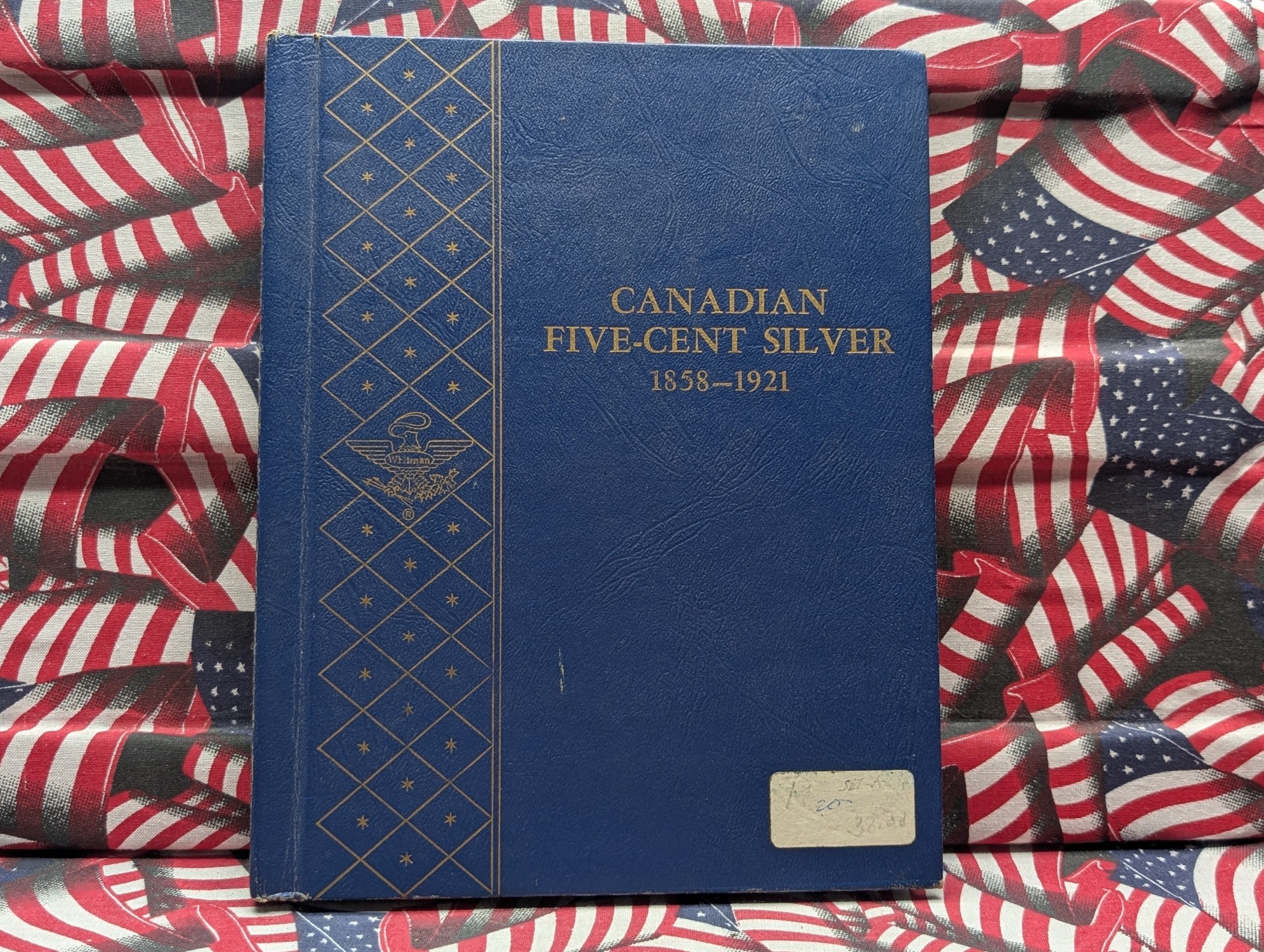 *EMPTY* Canadian Five Cent Silver 1858-1921 Whitman Folder, No Coins!