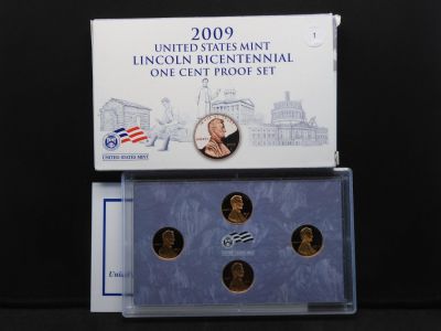 2009-S Lincoln Bicentennial One Cent Proof Set. Highly. 2009-S Lincoln Bicentennial One Cent 