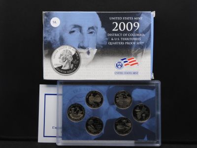 2009-S DC and Territories quarter proof set. Last of. 2009-S DC and Territories quarter proof 