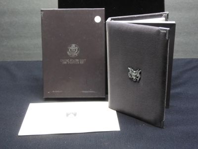 1989-S US Prestige Set contains a 90% Silver Dollar 7 Coin Set