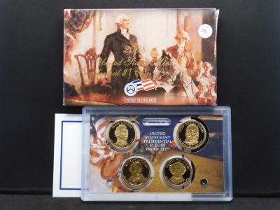 2008-S Presidential Proof Set: Monroe, Adams, Jackson,. 2008-S Presidential Proof Set: Monroe 