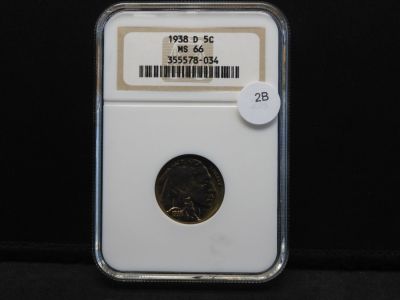 1938-D MS66 NGC BUFFALO NICKEL
