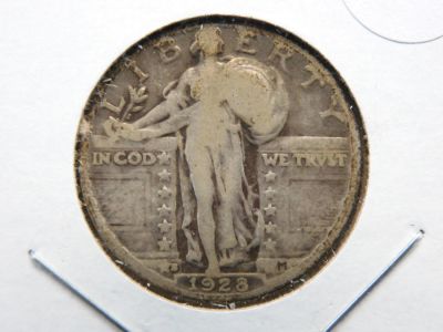 1928-S Standing Liberty Quarter.