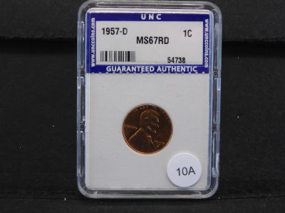 1957-D LINCOLN MS67RD